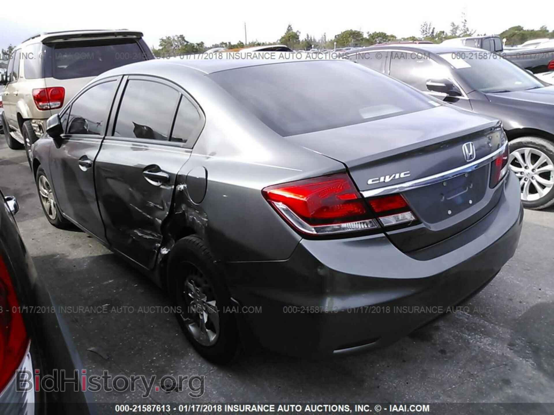 2013 Honda Civic - VIN: 2HGFB2F55DH504310 - Фото 6