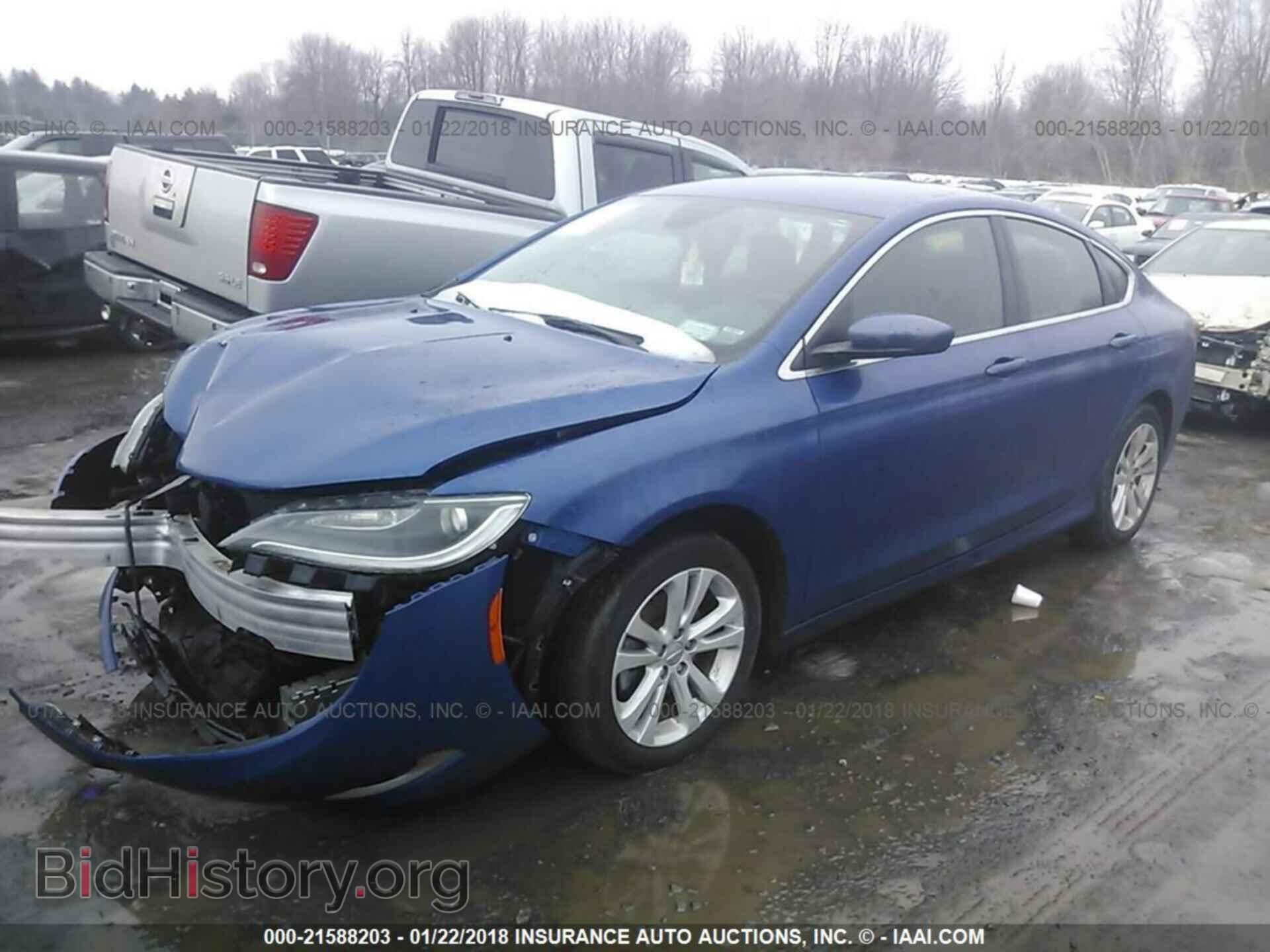 2015 Chrysler 200 - VIN: 1C3CCCAB3FN709396 - Фото 2