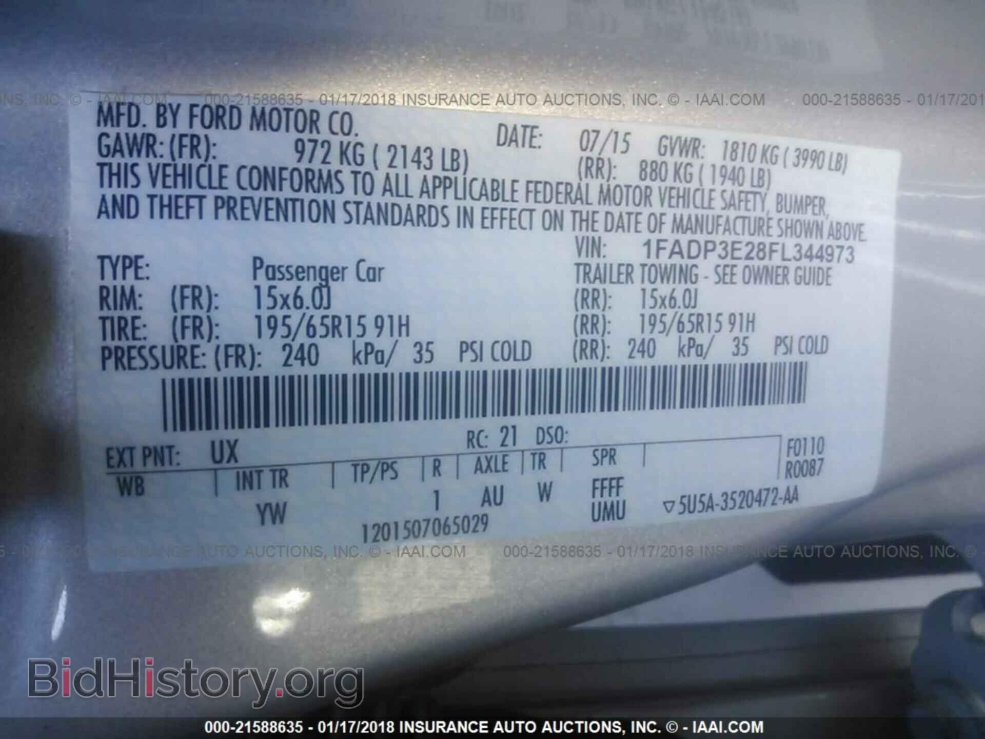 2015 Ford Focus - VIN: 1FADP3E28FL344973 - Photo 9