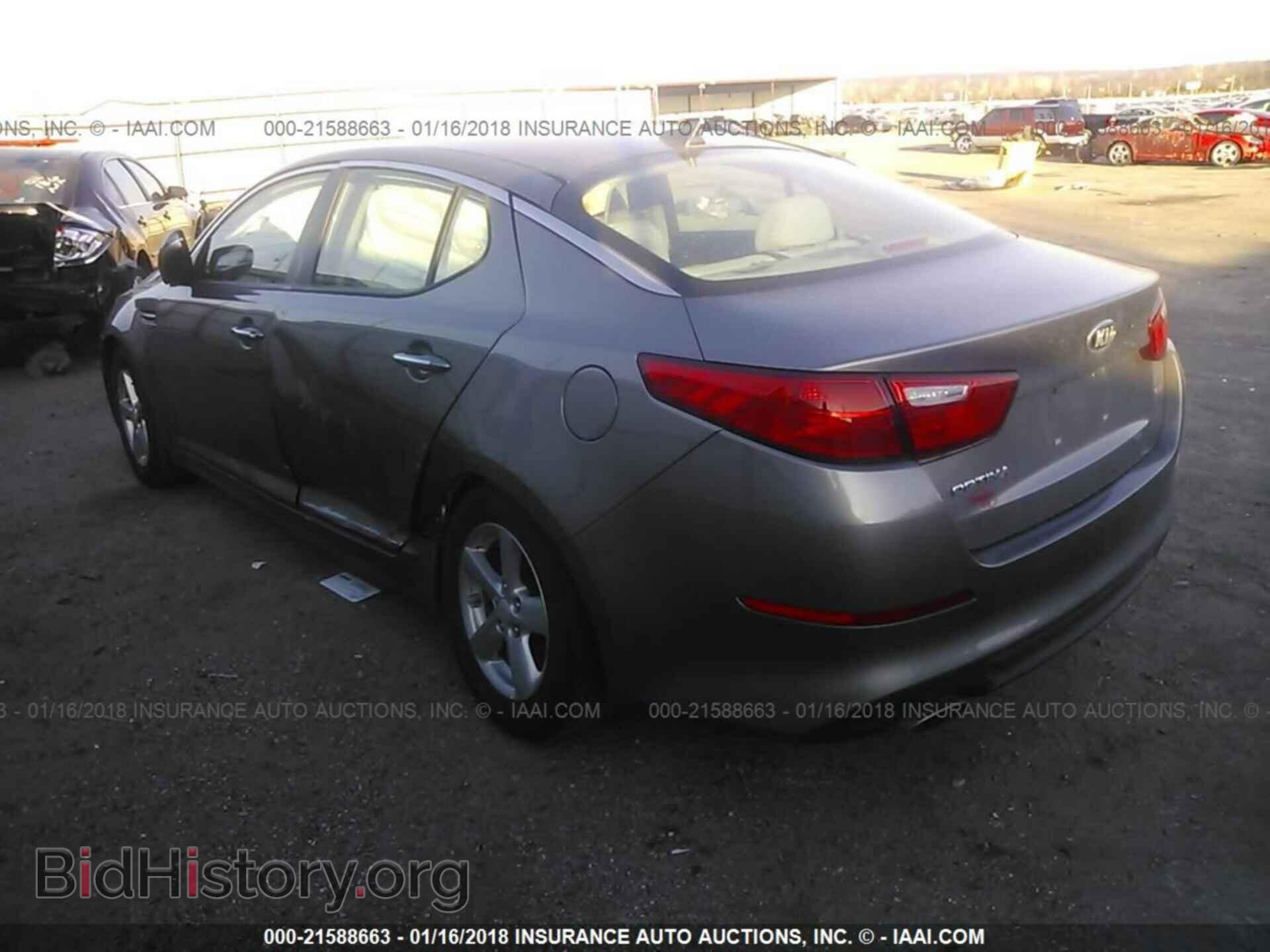 2015 Kia Optima - VIN: 5XXGM4A70FG358258 - Photo 3