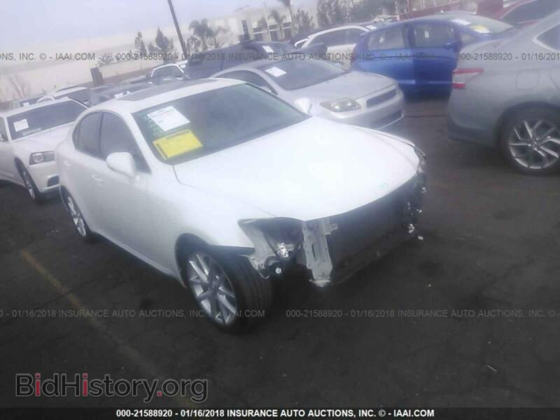 2012 Lexus IS (VIN JTHBF5C23C5178668) — фото 1 из 10, IAAI, повреждение: передняя часть