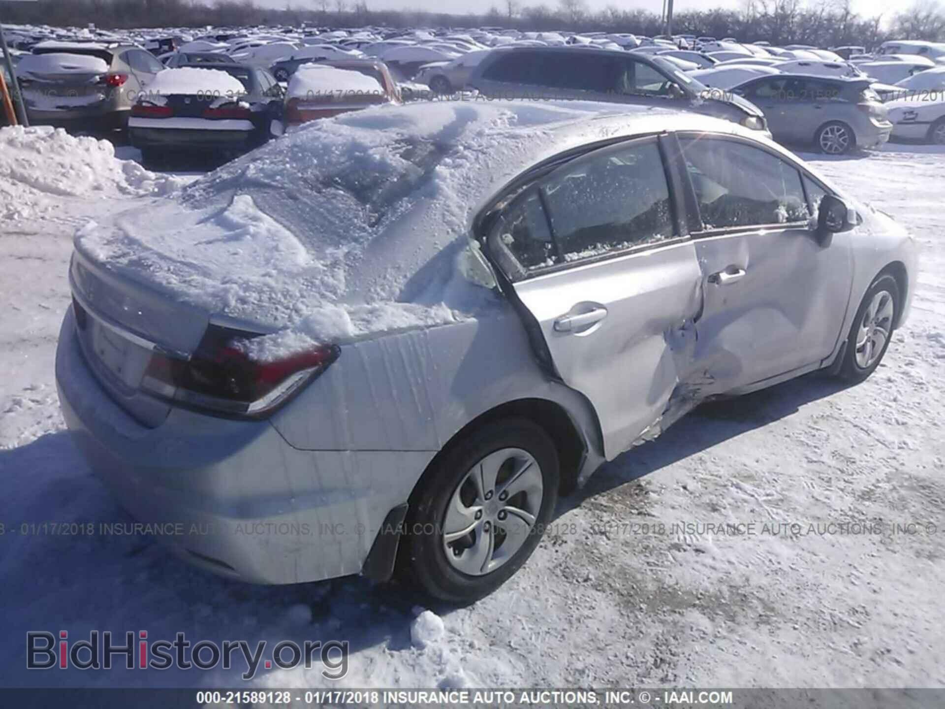 2013 Honda Civic - VIN: 19XFB2F56DE001928 - Фото 4