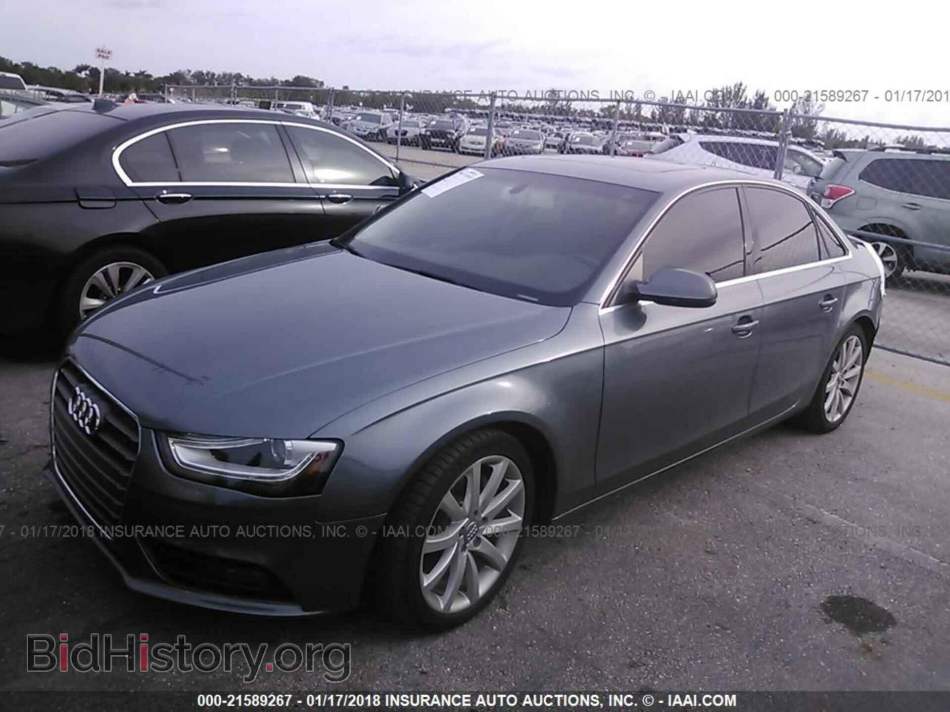 2013 Audi A4 - VIN: WAUEFAFL4DN025677 - Фото 2