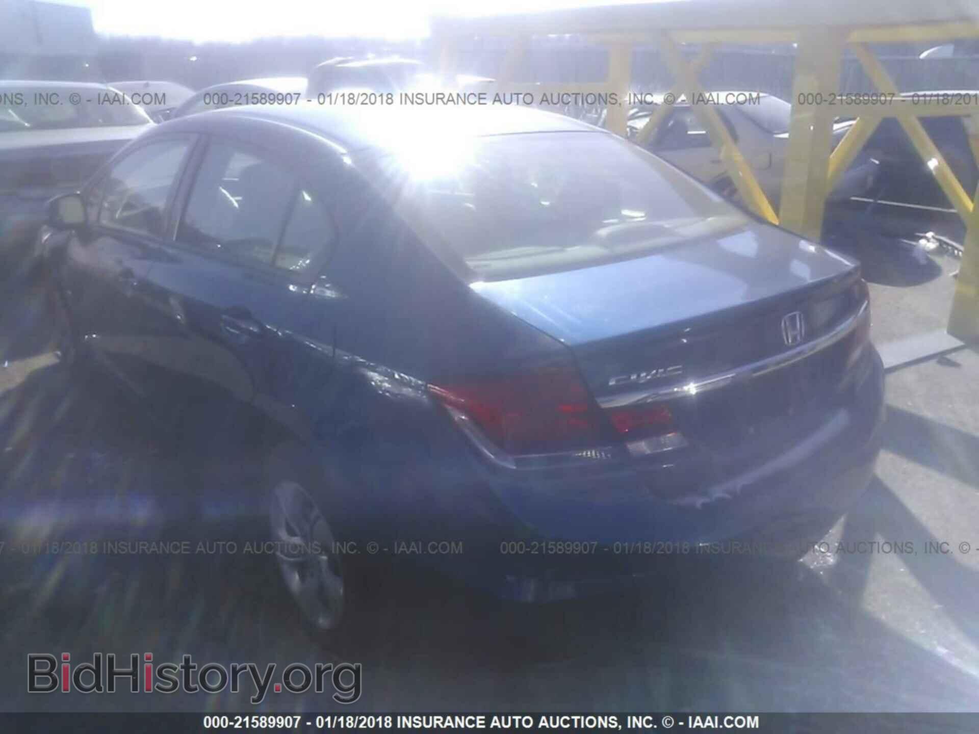2013 Honda Civic - VIN: 2HGFB2F53DH598350 - Фото 3