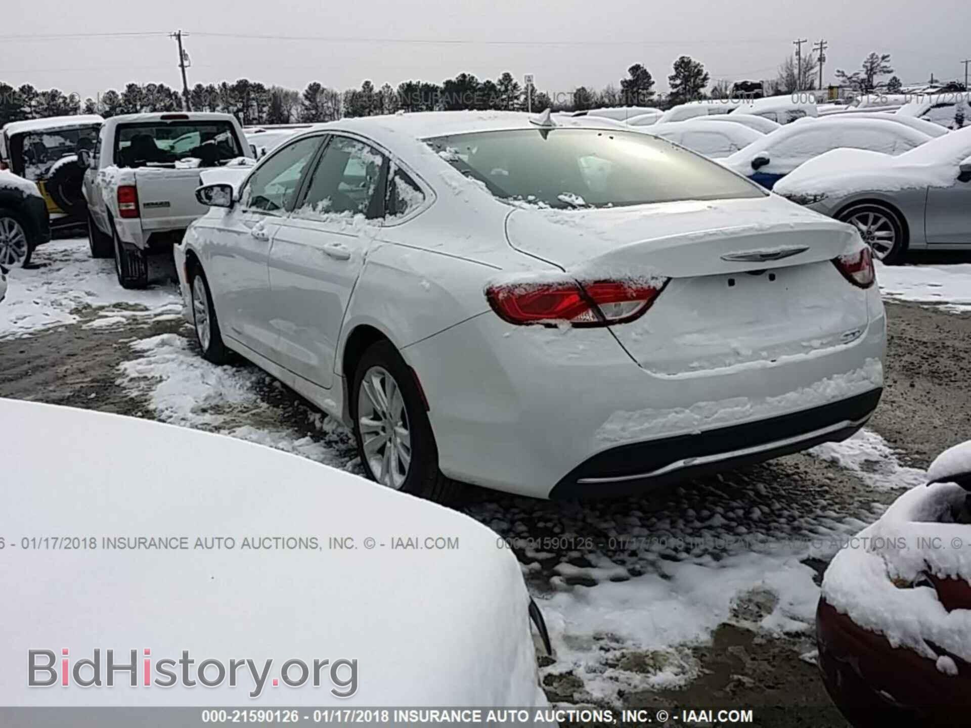 2016 Chrysler 200 - VIN: 1C3CCCAB4GN155934 - Photo 3