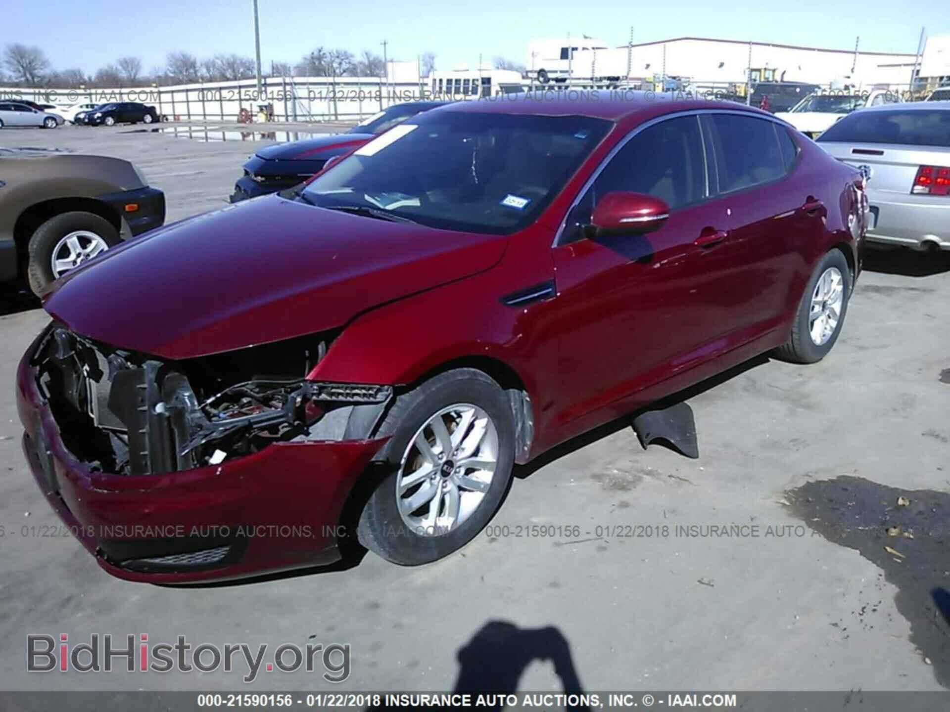 2011 Kia Optima - VIN: KNAGM4A74B5060050 - Фото 2
