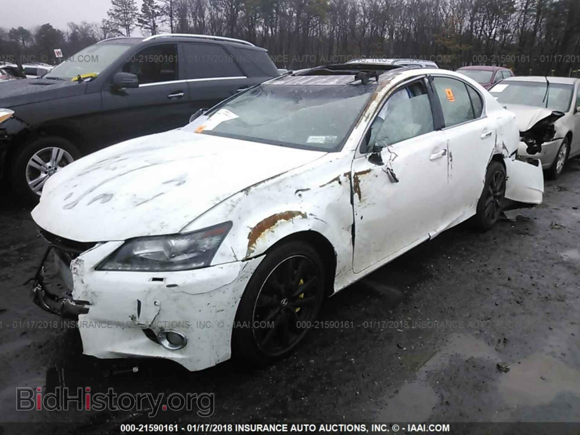 2013 Lexus Gs - VIN: JTHCE1BLXD5008495 - Фото 2