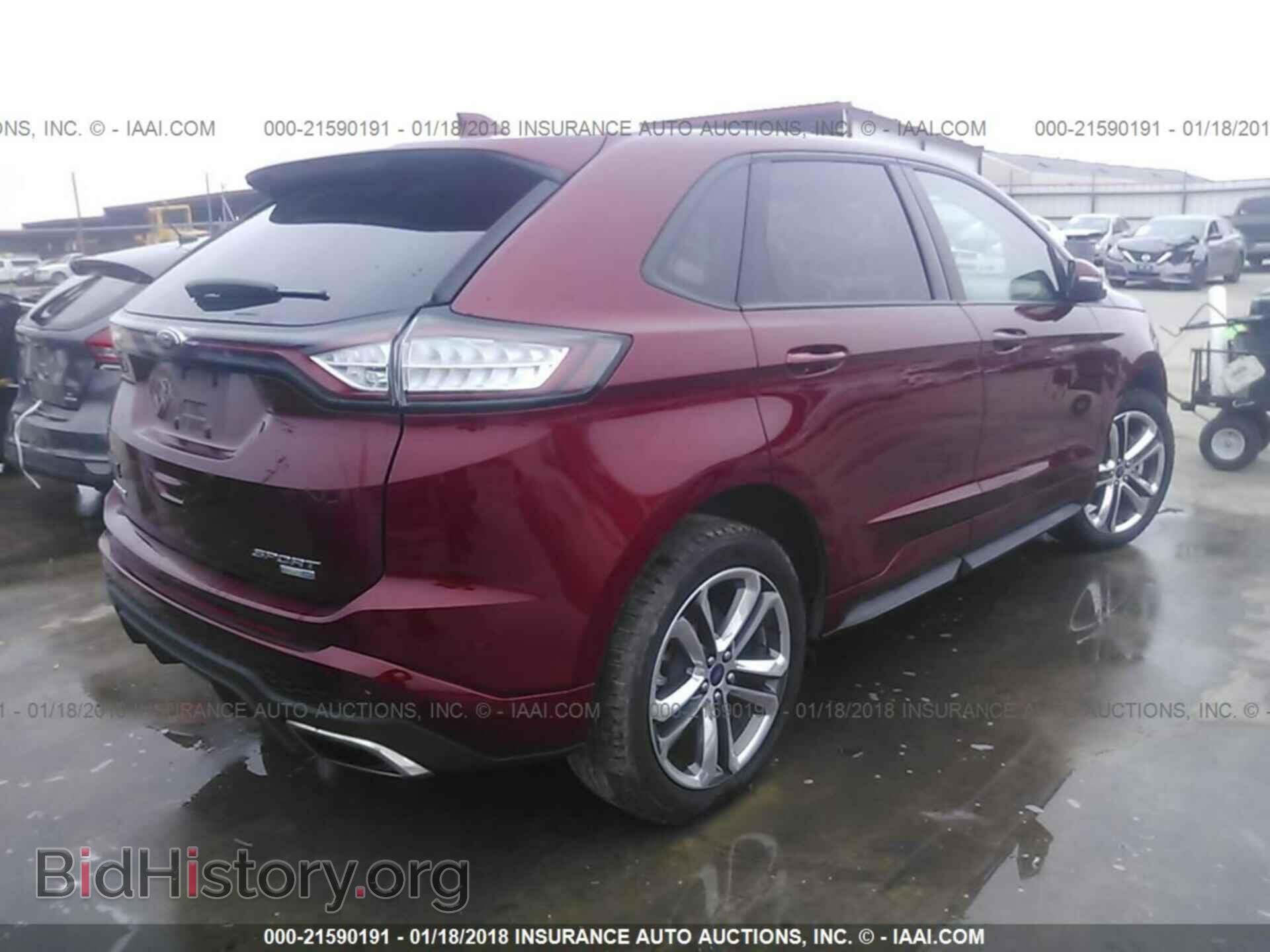 2015 Ford Edge - VIN: 2FMTK4AP4FBC11618 - Фото 4
