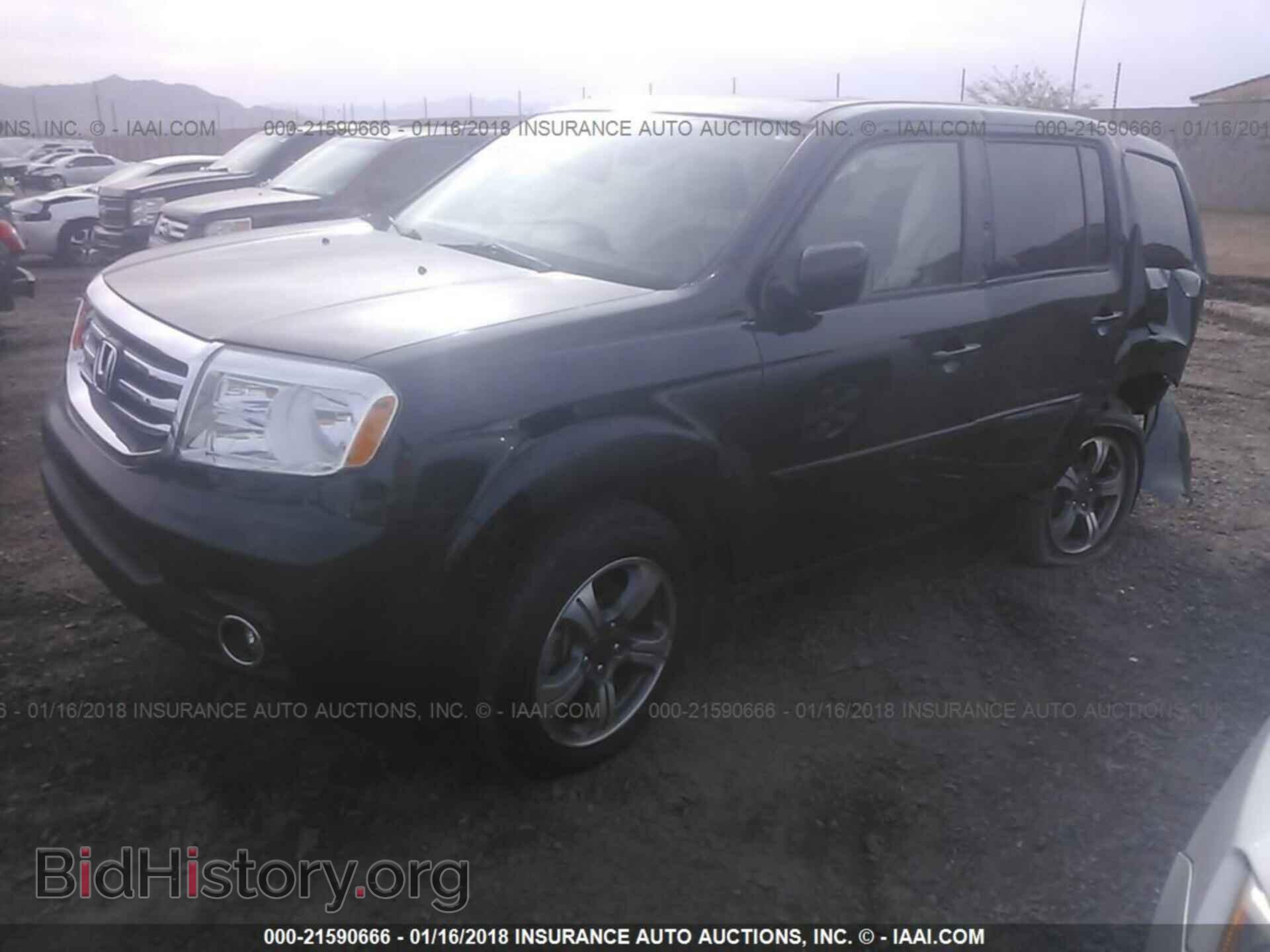 2015 Honda Pilot - VIN: 5FNYF3H3XFB034443 - Фото 2