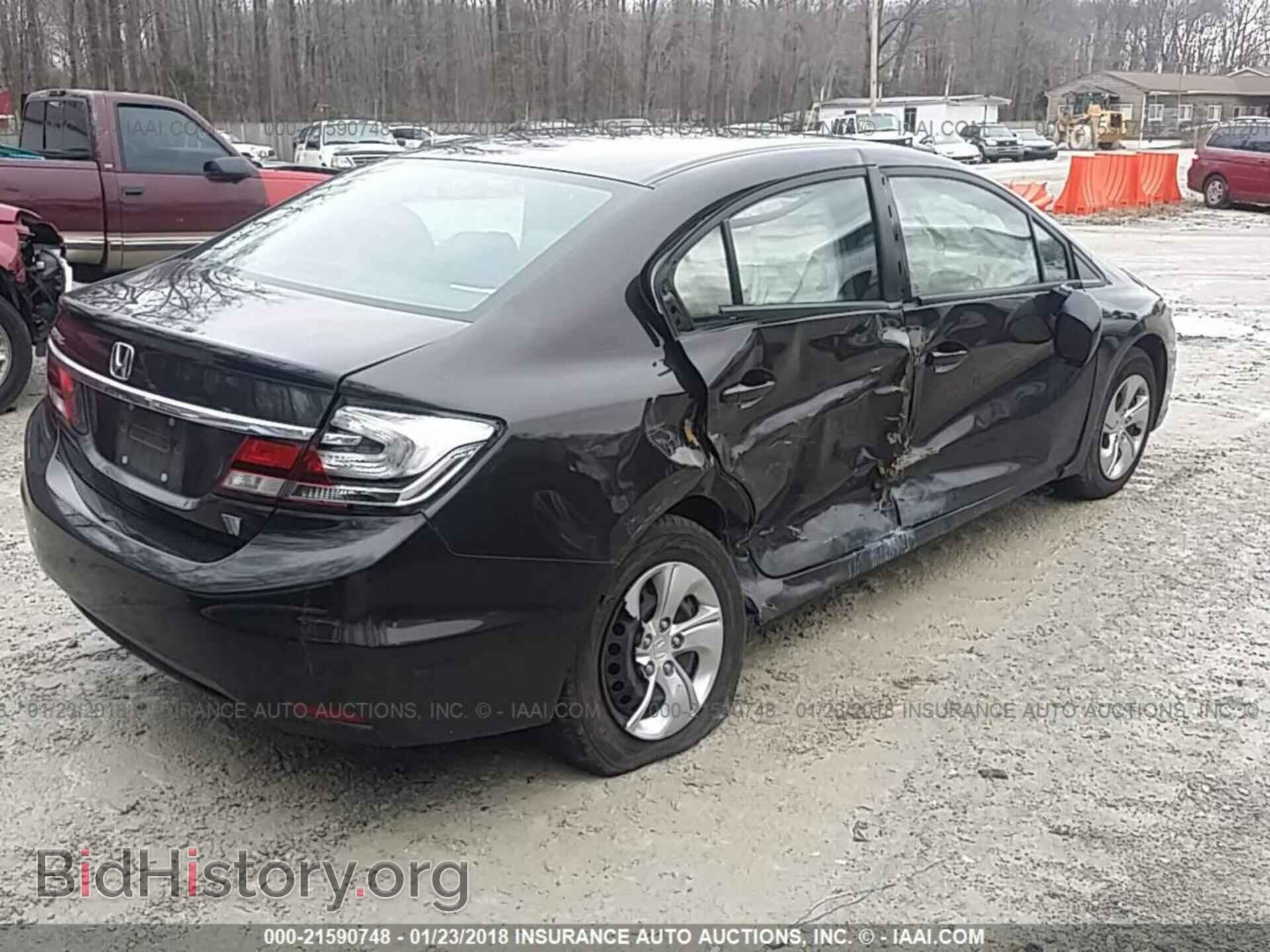 2013 Honda Civic - VIN: 19XFB2F59DE071410 - Фото 4