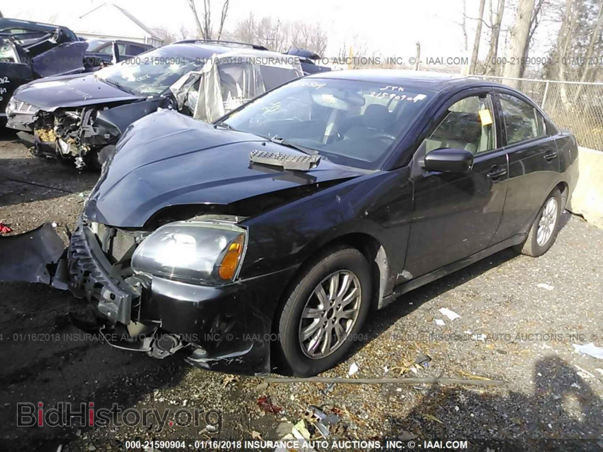 2011 Mitsubishi Galant - VIN: 4A32B2FFXBE007406 - Фото 2