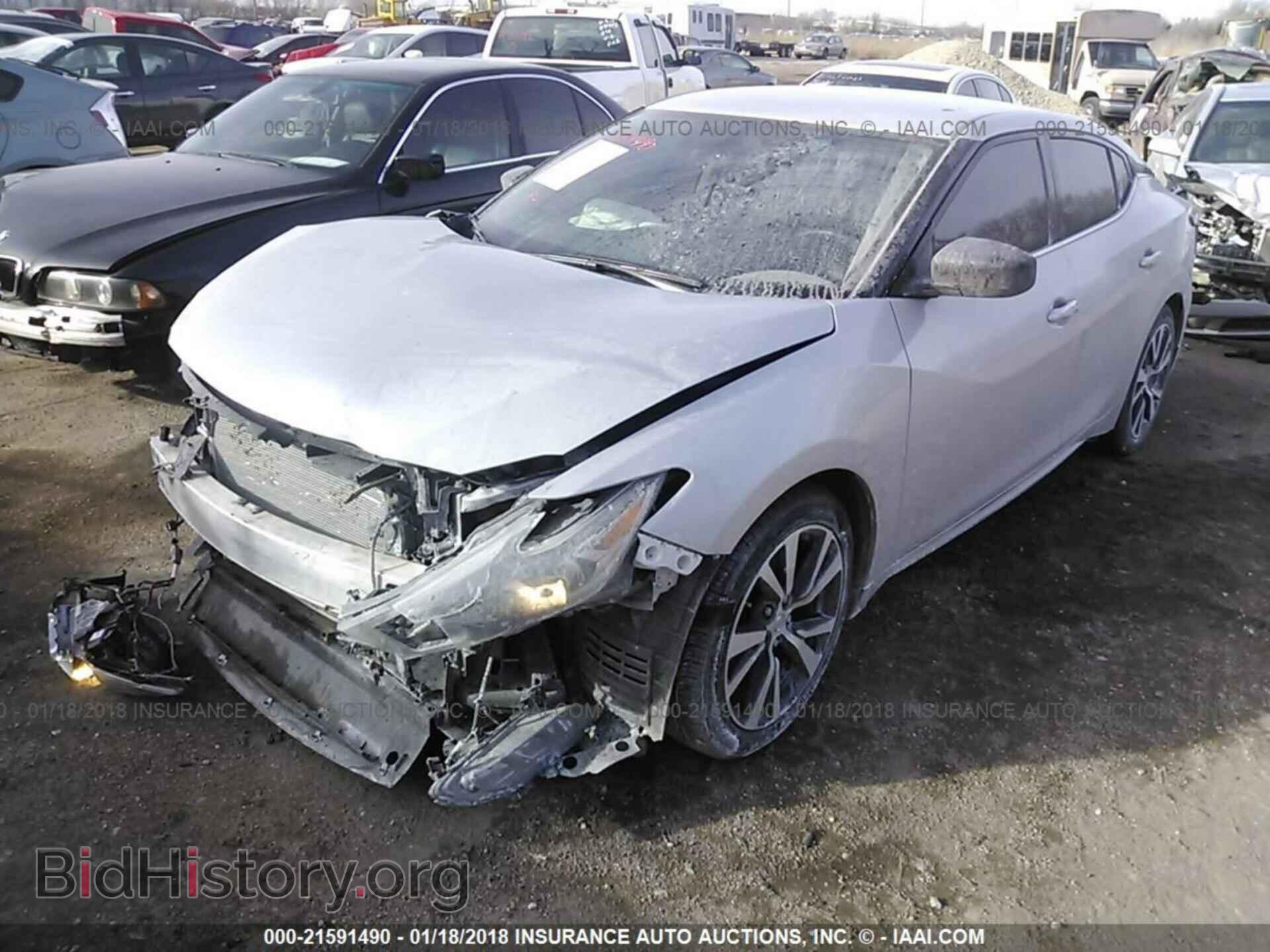 2017 Nissan Maxima - VIN: 1N4AA6AP0HC390579 - Фото 2
