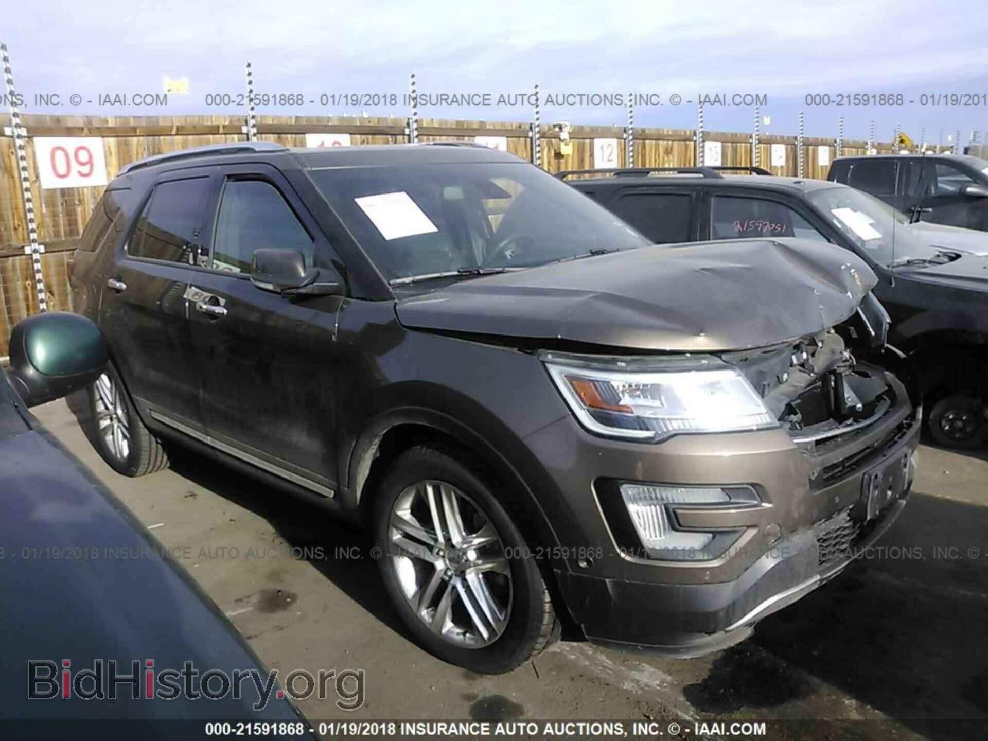 Photo 1FM5K8F83GGB04152 - Ford Explorer 2016