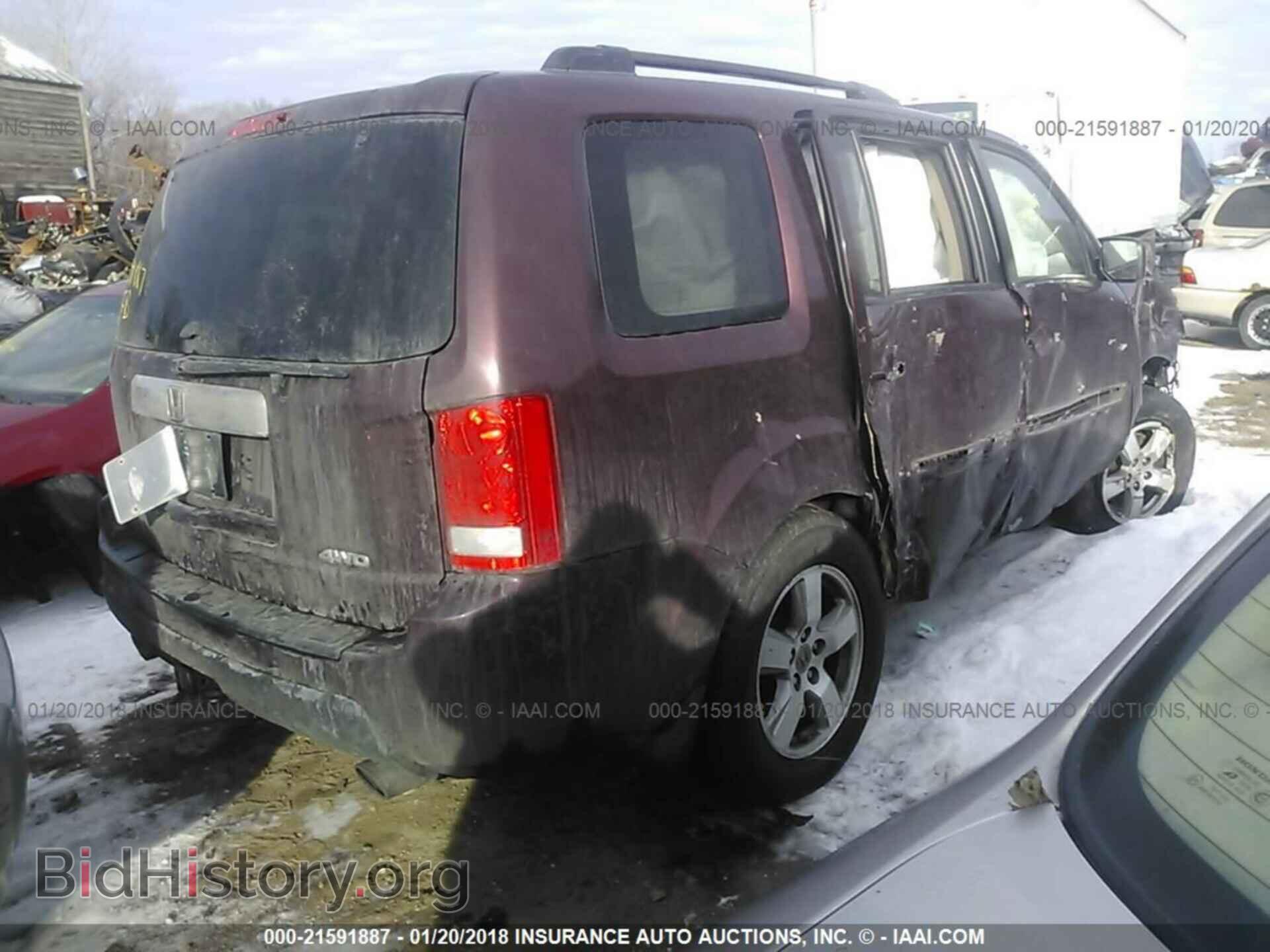 2011 Honda Pilot - VIN: 5FNYF4H66BB070768 - Фото 4