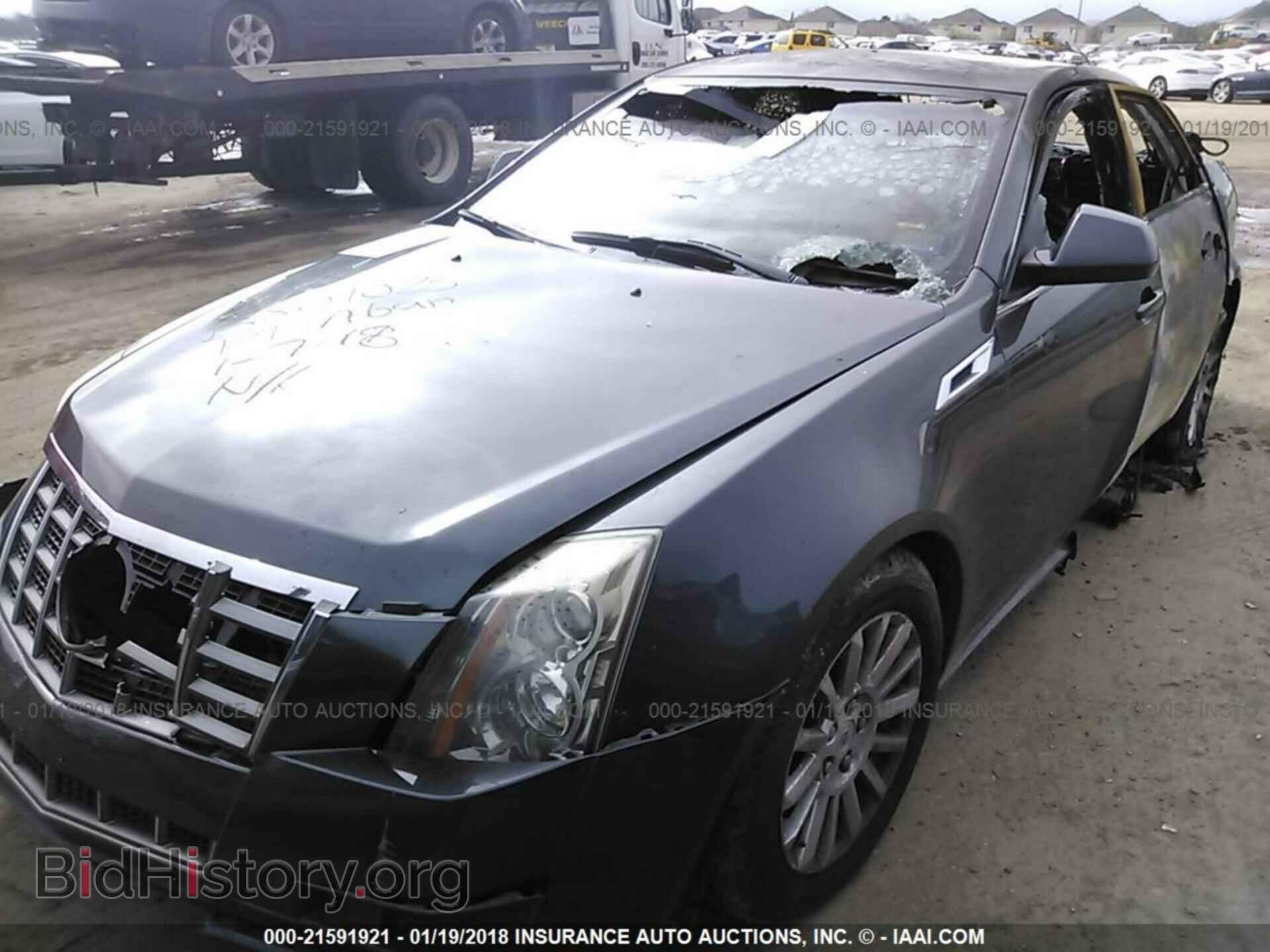 2012 Cadillac Cts - VIN: 1G6DA5E59C0140586 - Фото 2