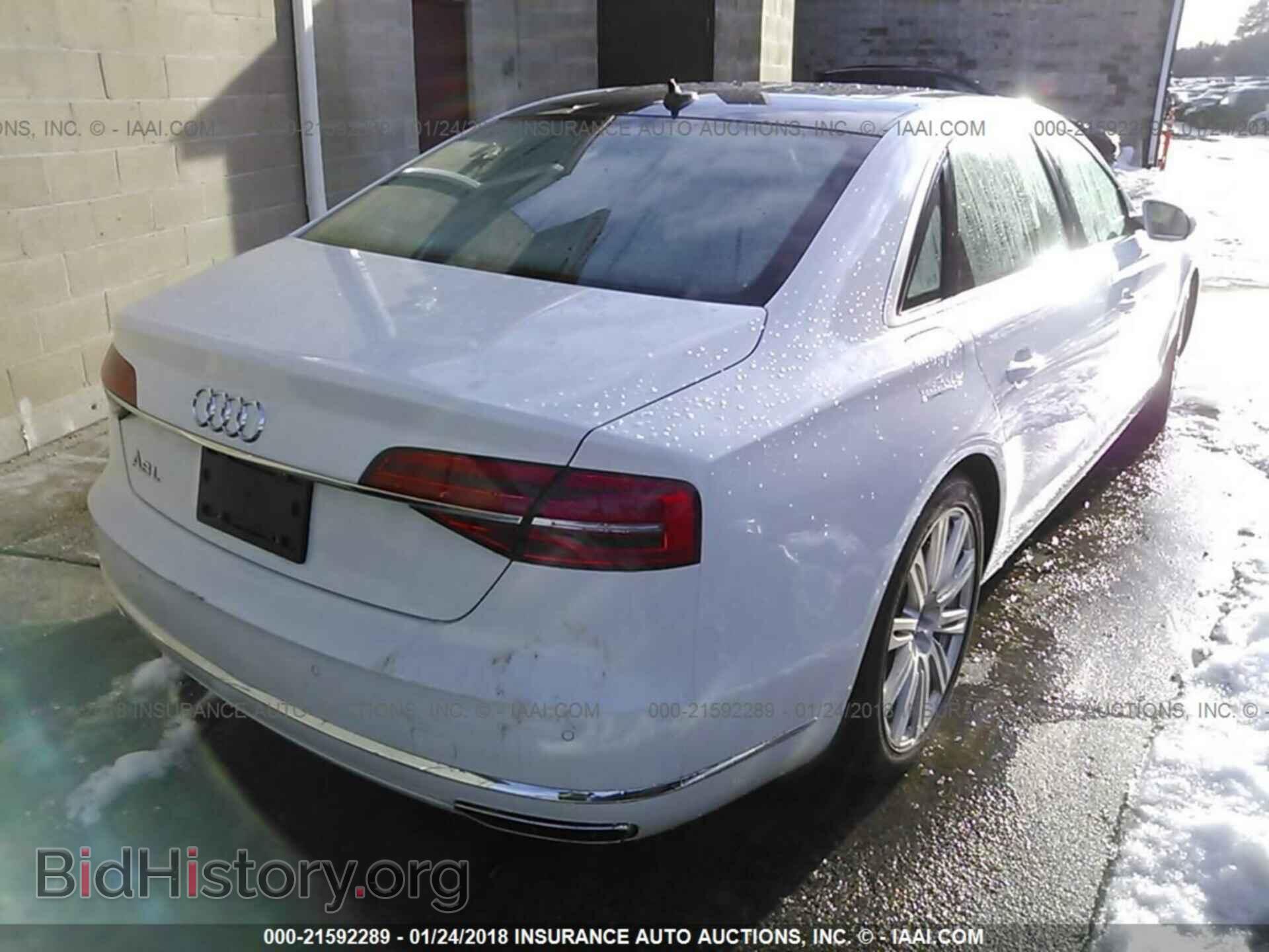 2015 Audi A8 - VIN: WAU3GAFD2FN001023 - Фото 4