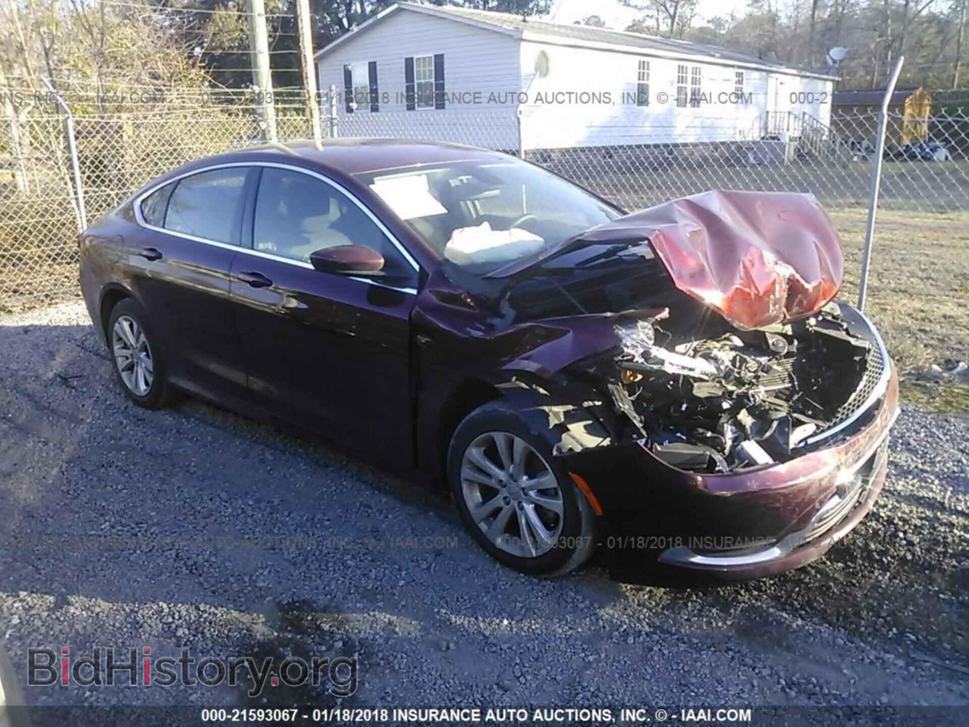 Photo 1C3CCCAB0FN539594 - Chrysler 200 2015