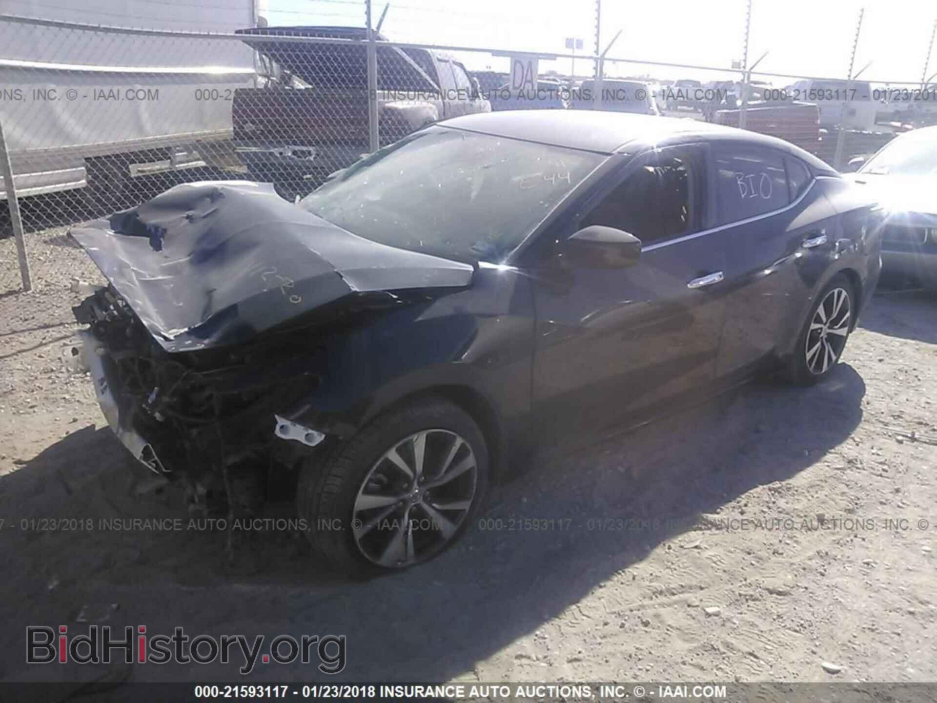 2017 Nissan Maxima - VIN: 1N4AA6AP4HC362414 - Фото 2