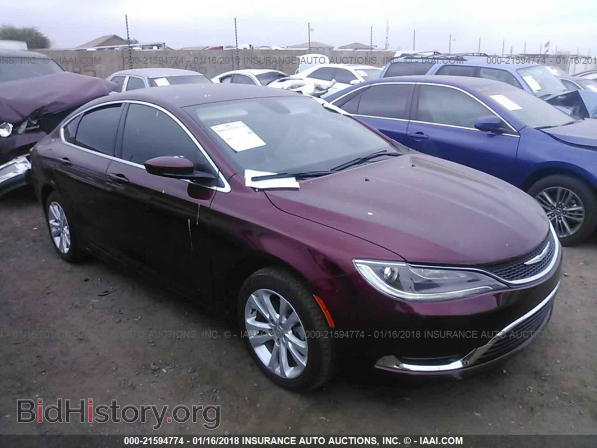 Photo 1C3CCCAB2GN132541 - Chrysler 200 2016