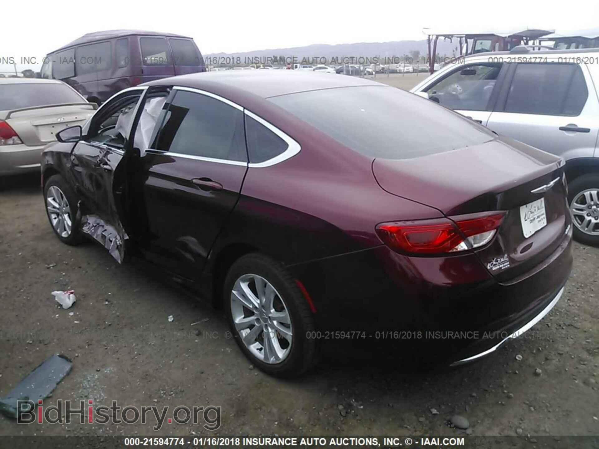 2016 Chrysler 200 - VIN: 1C3CCCAB2GN132541 - Photo 3