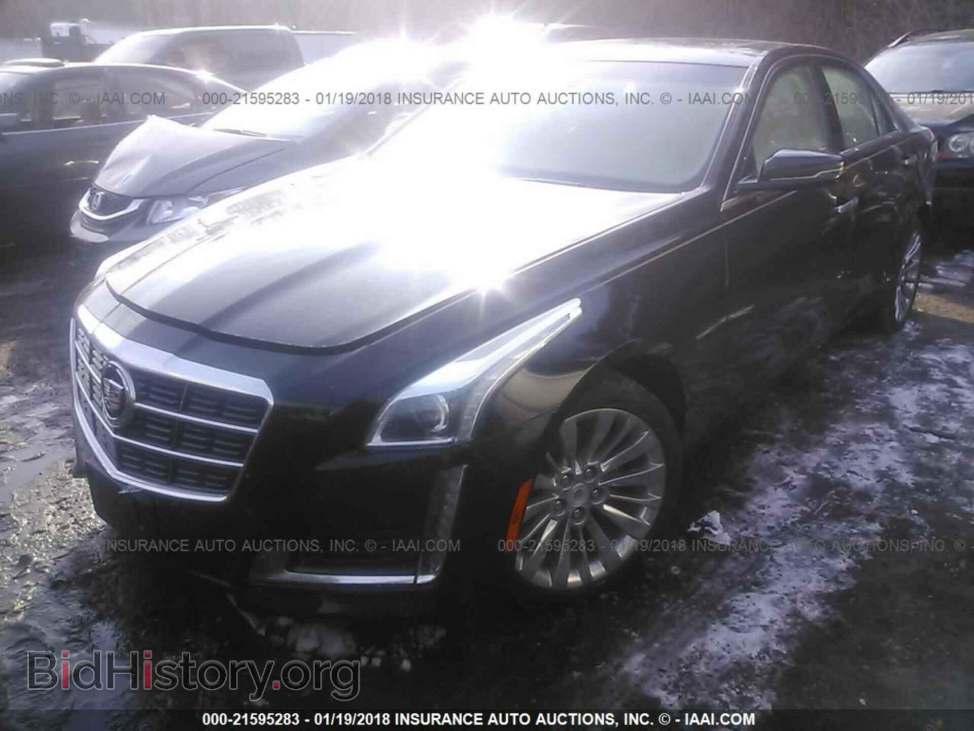 2014 Cadillac Cts - VIN: 1G6AX5SX6E0184538 - Фото 2