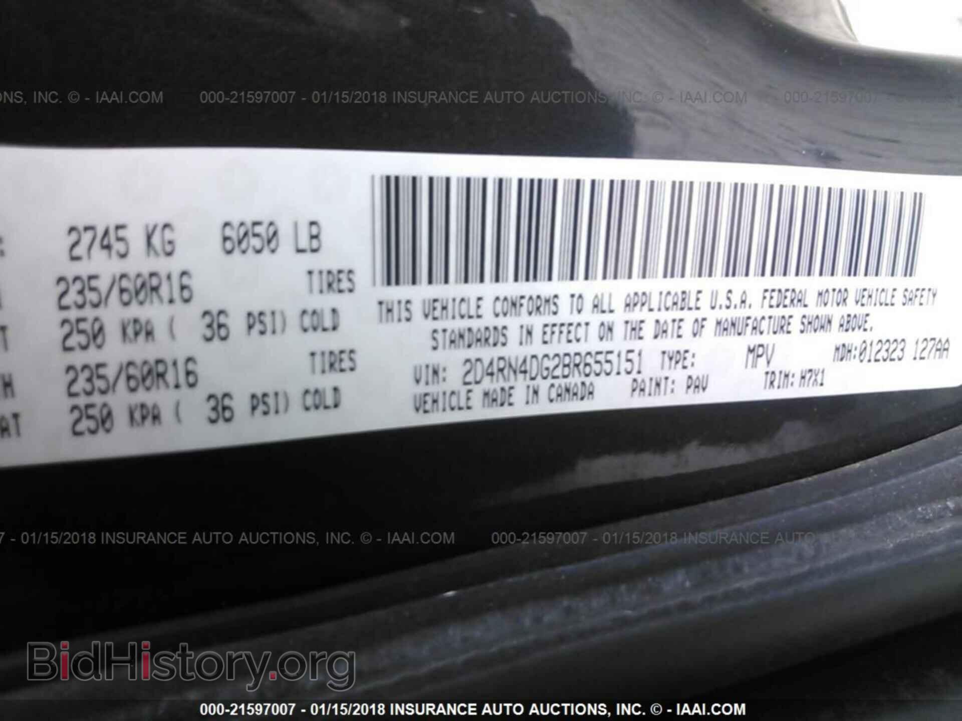 2011 Dodge Grand caravan - VIN: 2D4RN4DG2BR655151 - Photo 9