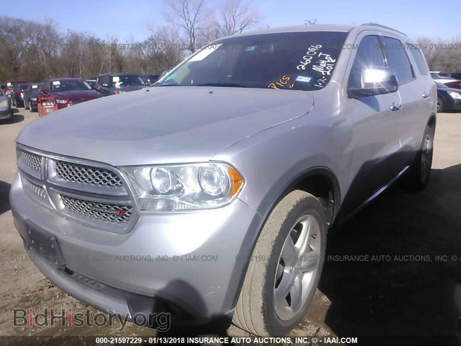 2012 Dodge Durango - VIN: 1C4SDHET8CC260096 - Фото 2