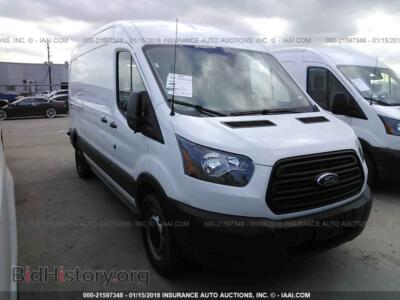 2018 Ford TRANSIT, белый — VIN 1FTYE2CM6JKA10553, IAAI