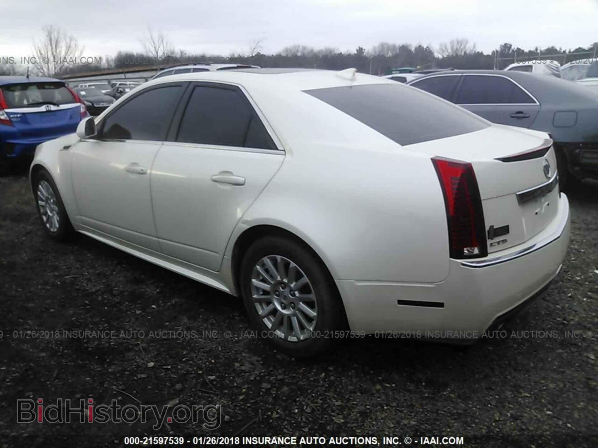 2011 Cadillac Cts - VIN: 1G6DE5EY4B0103989 - Фото 3