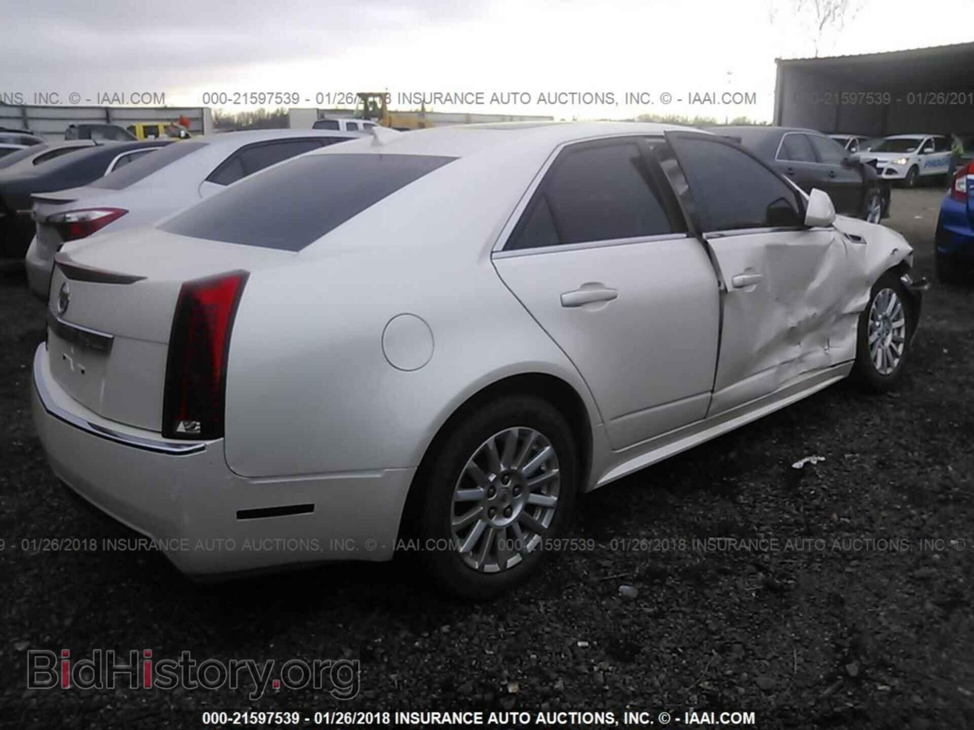 2011 Cadillac Cts - VIN: 1G6DE5EY4B0103989 - Фото 4