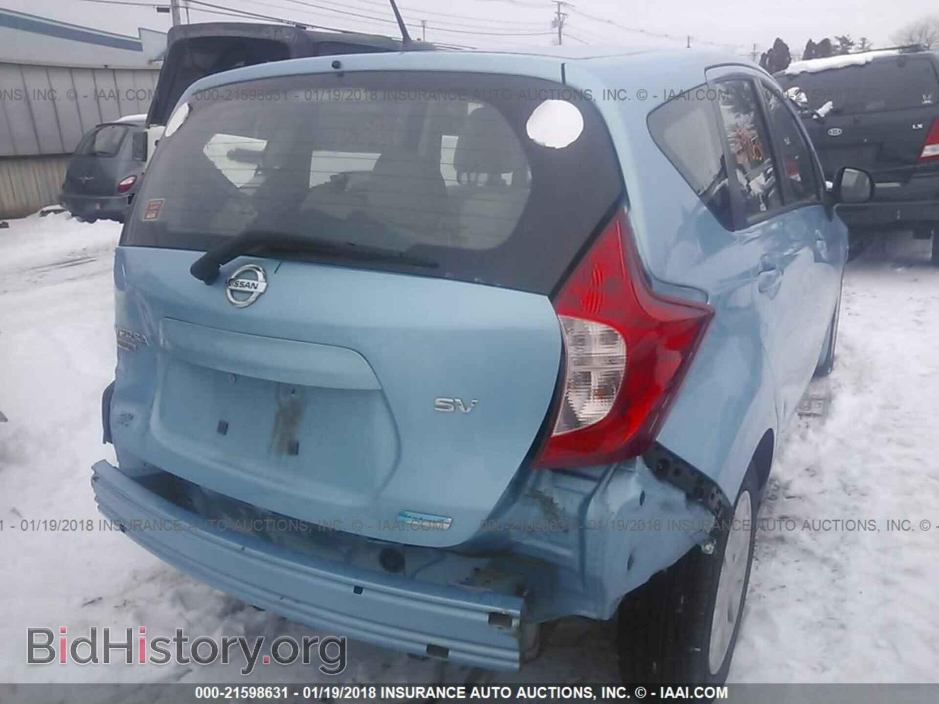 2014 Nissan Versa note - VIN: 3N1CE2CP1EL358272 - Фото 4