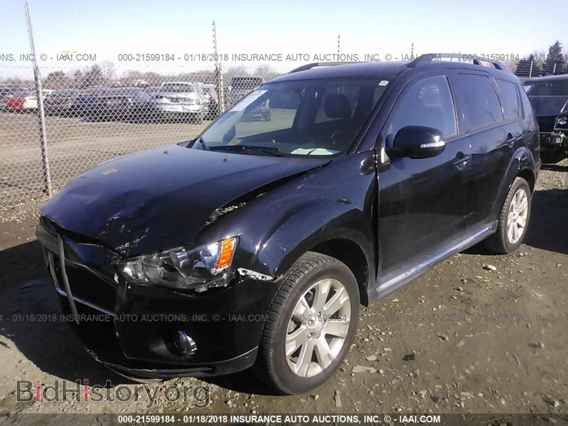 2012 Mitsubishi Outlander - VIN: JA4AS3AW8CU002783 - Фото 2