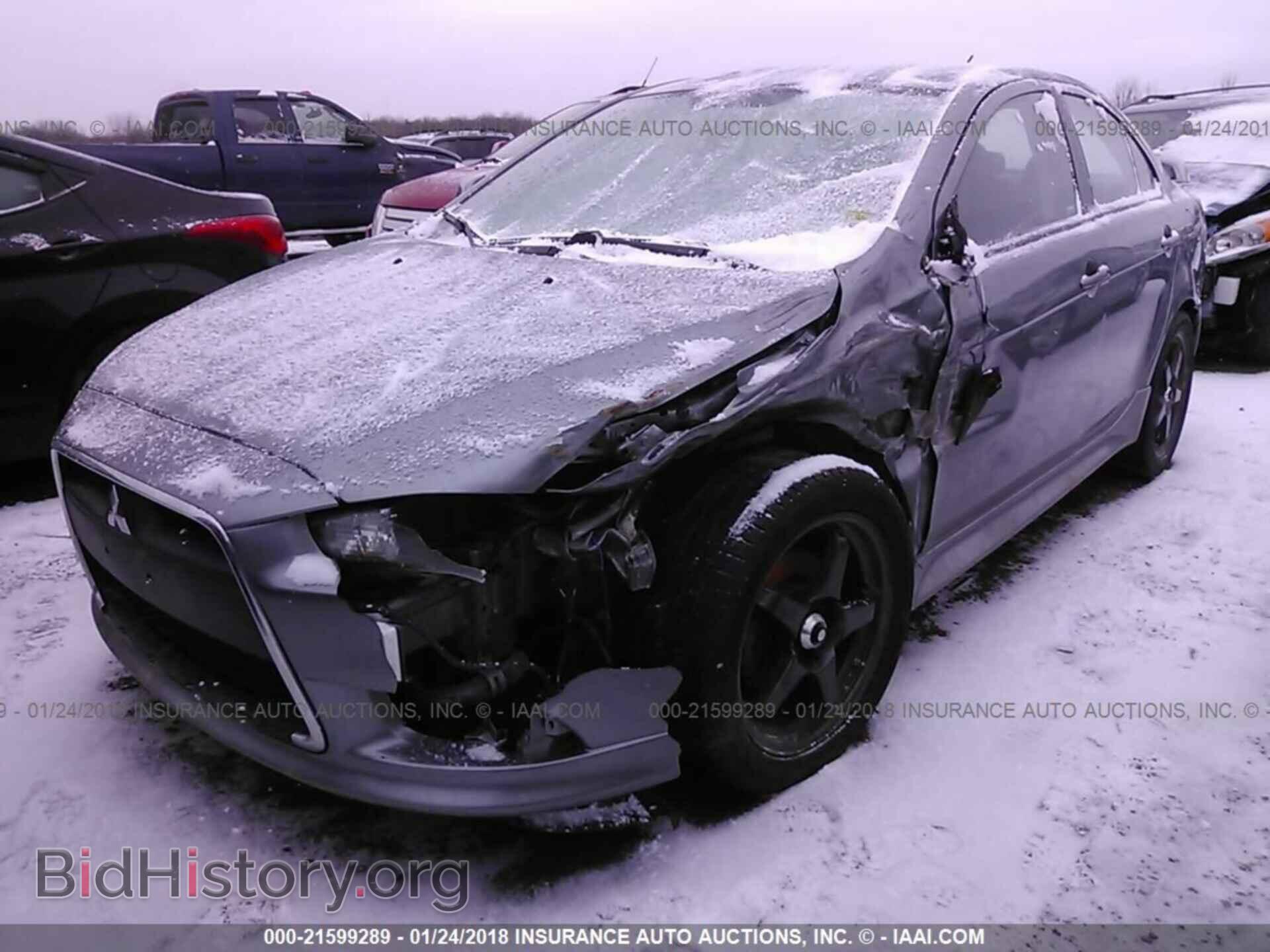 2013 Mitsubishi Lancer - VIN: JA32U8FW6DU001223 - Фото 2