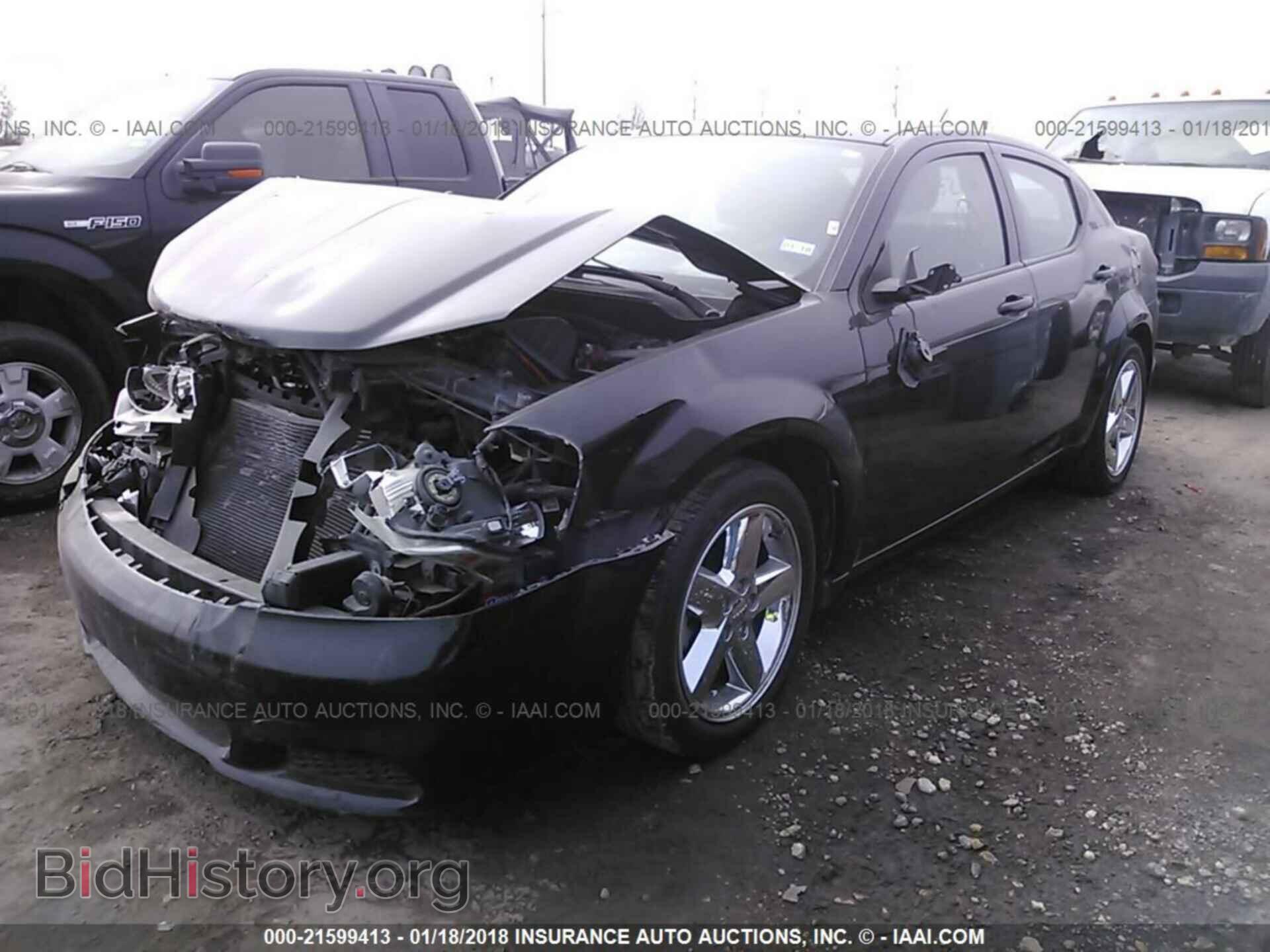 2013 Dodge Avenger - VIN: 1C3CDZAB8DN632196 - Фото 2