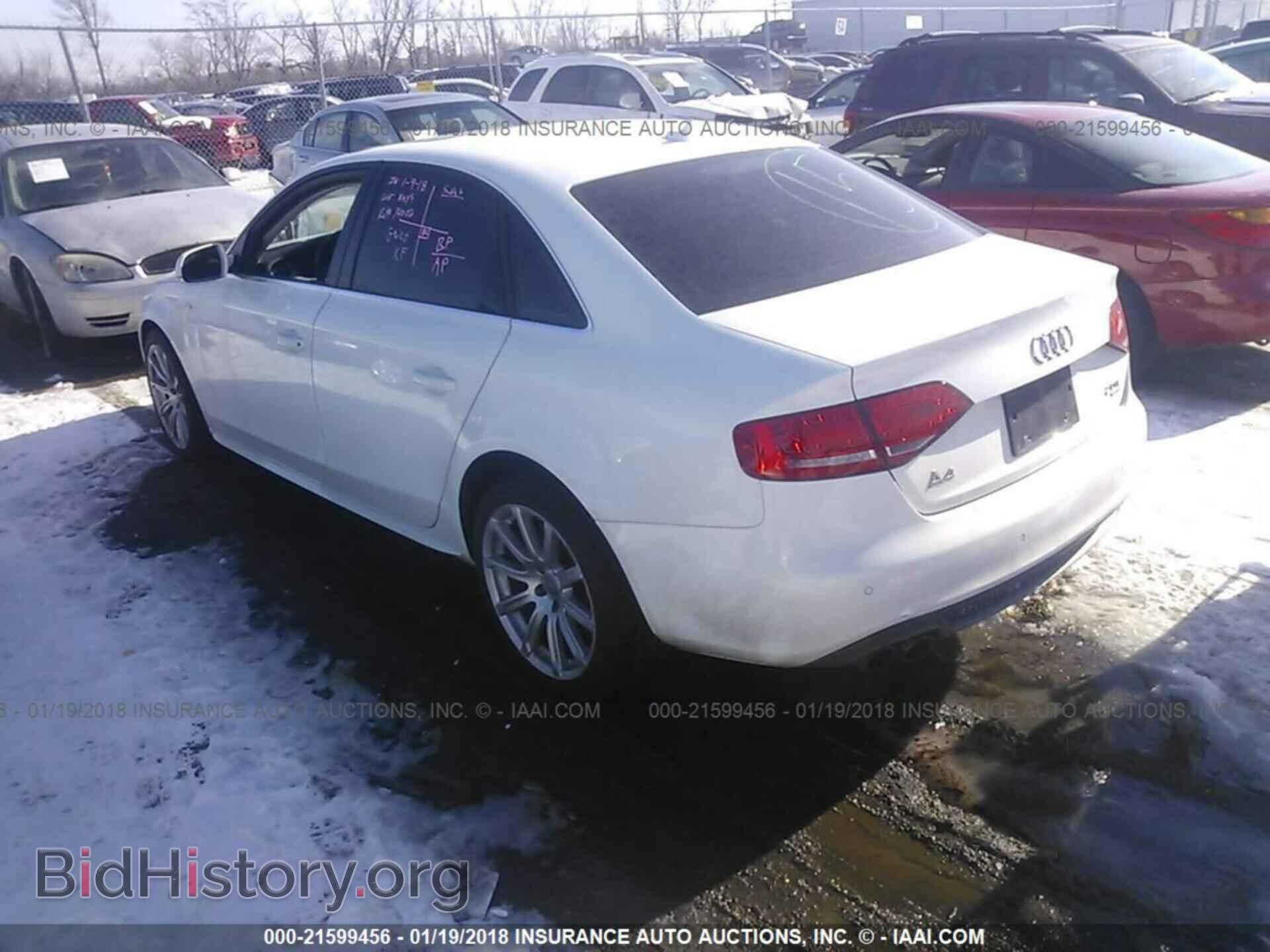 2012 Audi A4 - VIN: WAUFFAFL1CA120644 - Photo 3