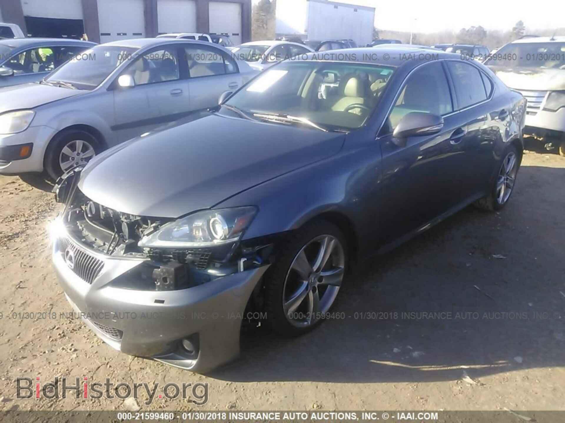 2012 Lexus Is - VIN: JTHBE5C25C5028712 - Фото 2