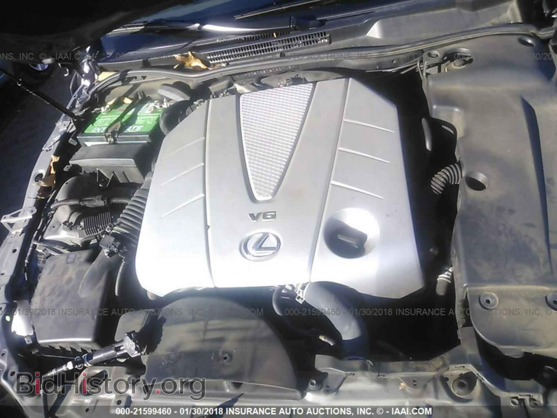 2012 Lexus Is - VIN: JTHBE5C25C5028712 - Фото 10