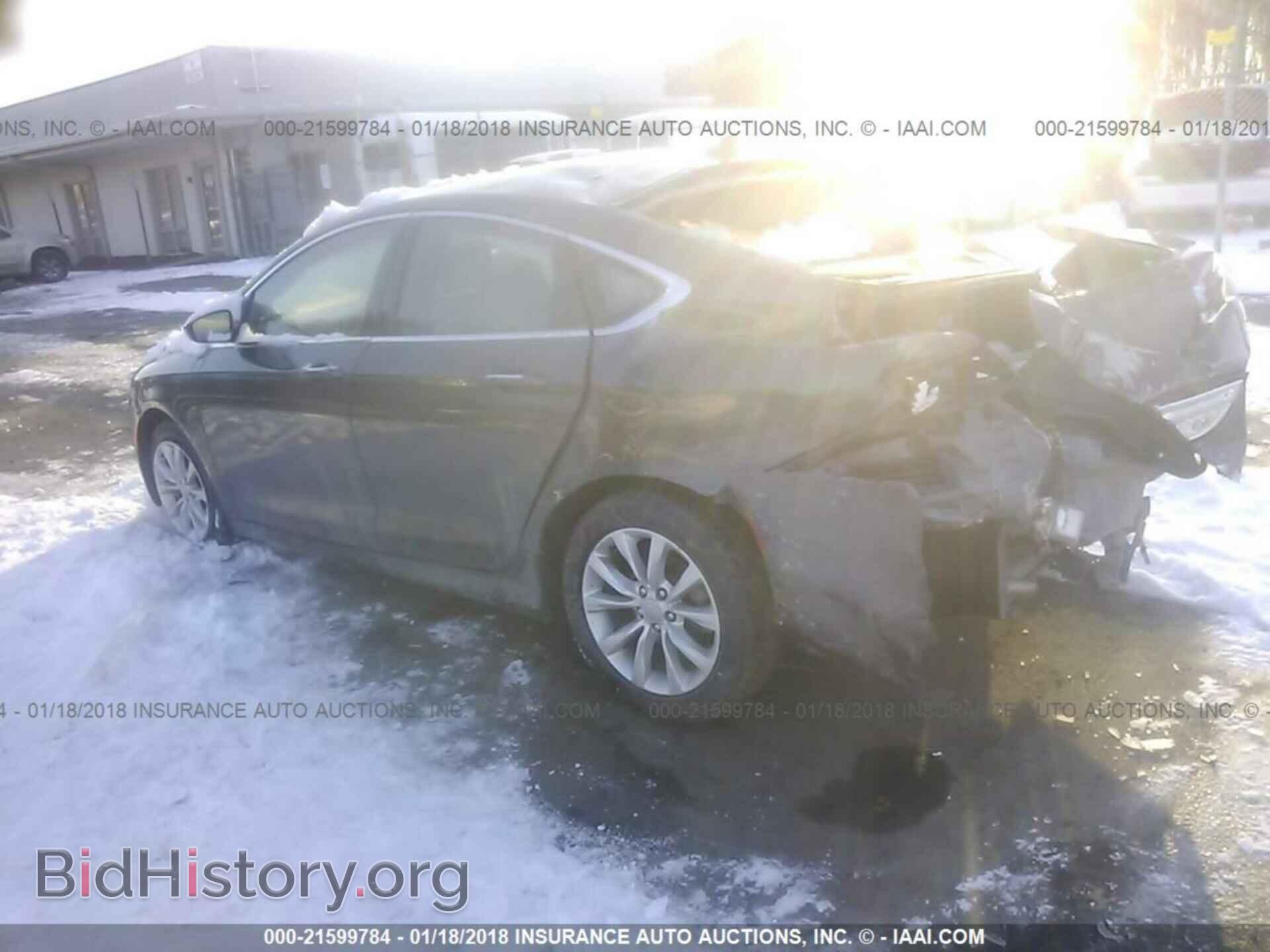 2015 Chrysler 200 - VIN: 1C3CCCCG4FN524797 - Photo 3