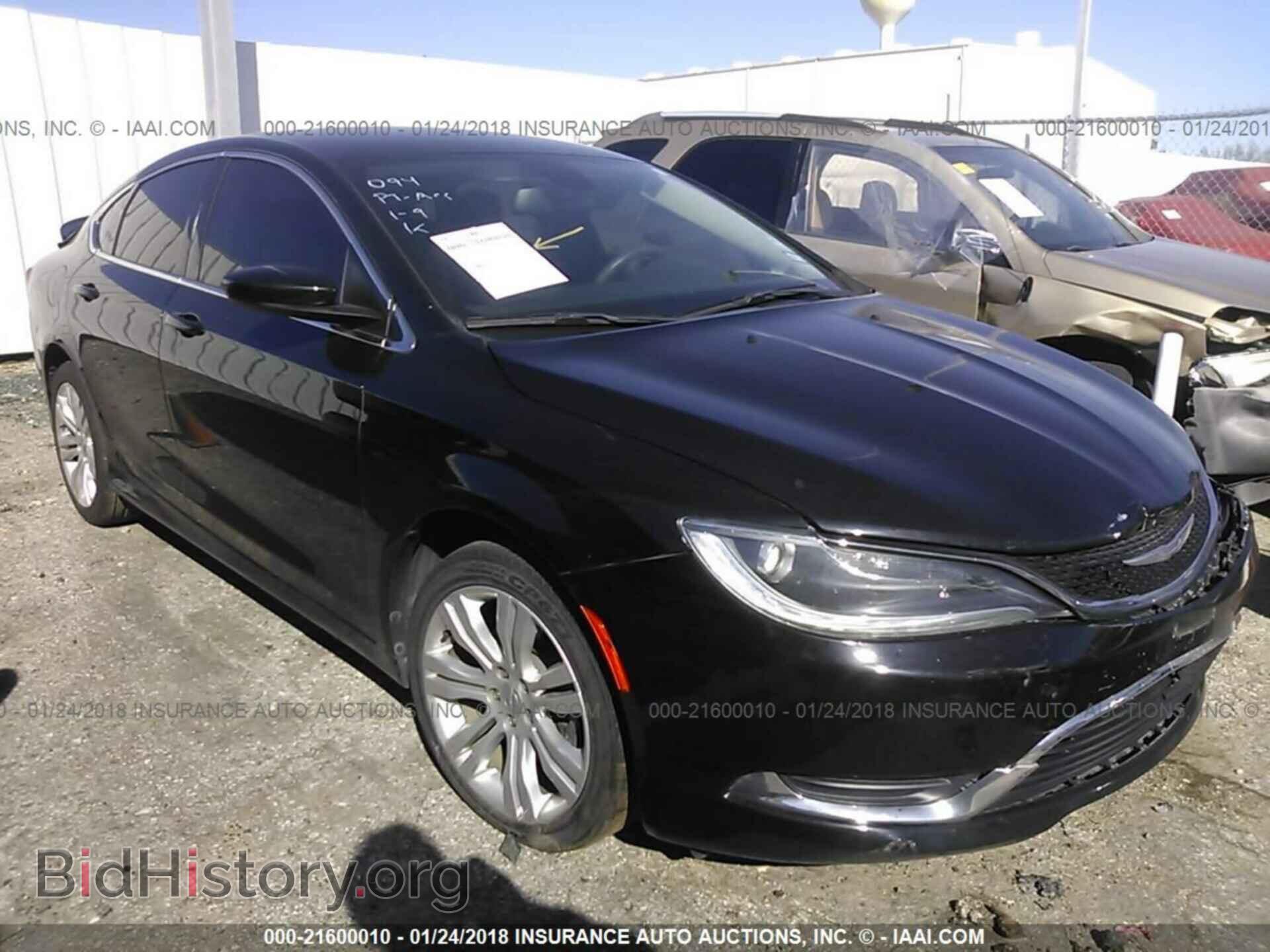 Photo 1C3CCCAB3FN706420 - Chrysler 200 2015