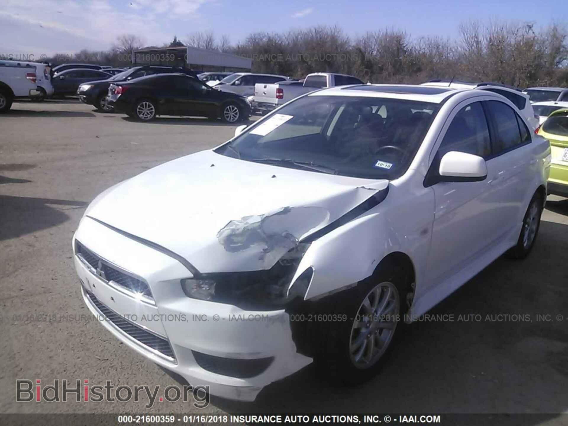 2013 Mitsubishi Lancer - VIN: JA32U2FU1DU008673 - Фото 2