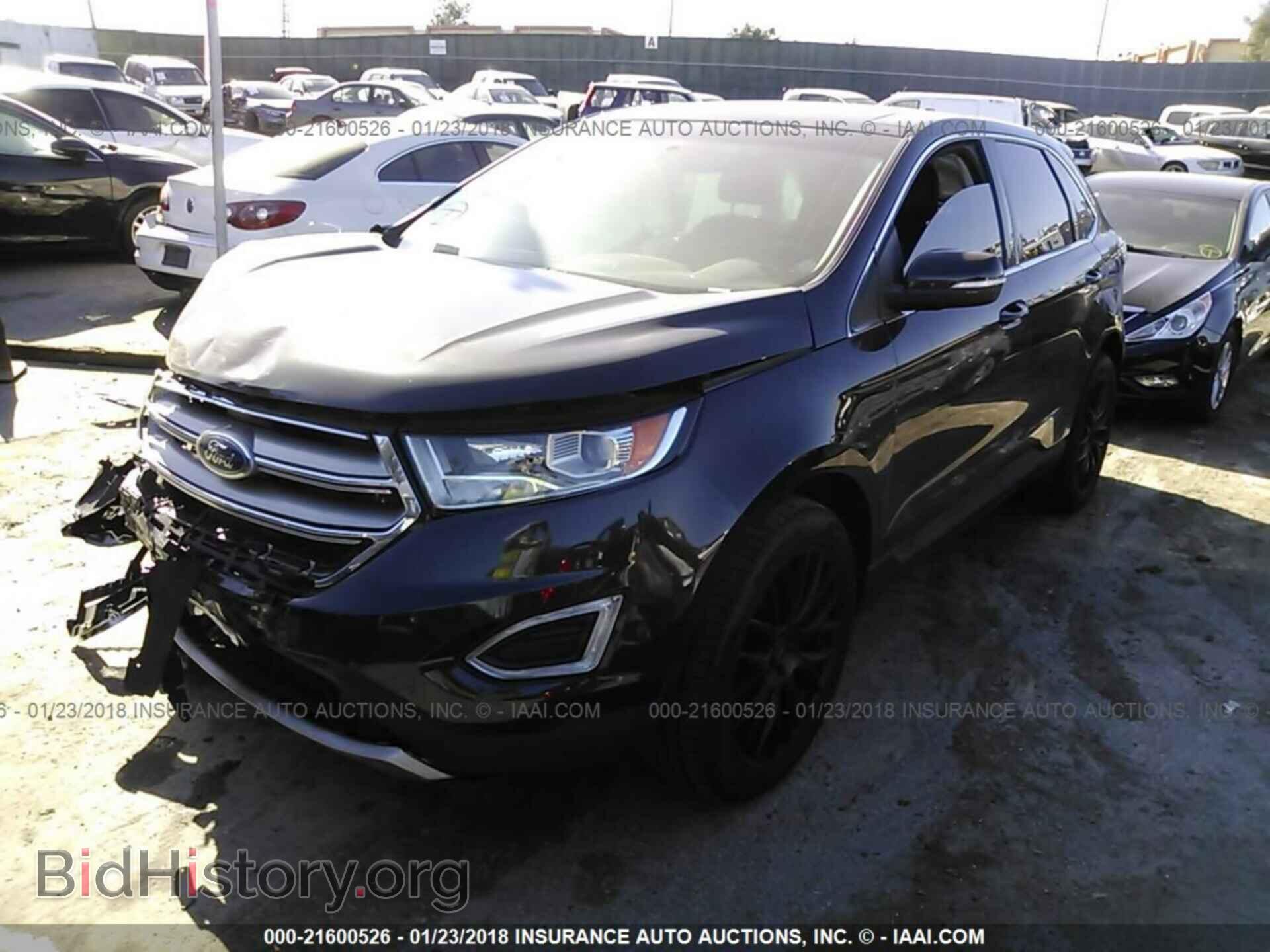 2015 Ford Edge - VIN: 2FMPK3J88FBB60886 - Фото 2
