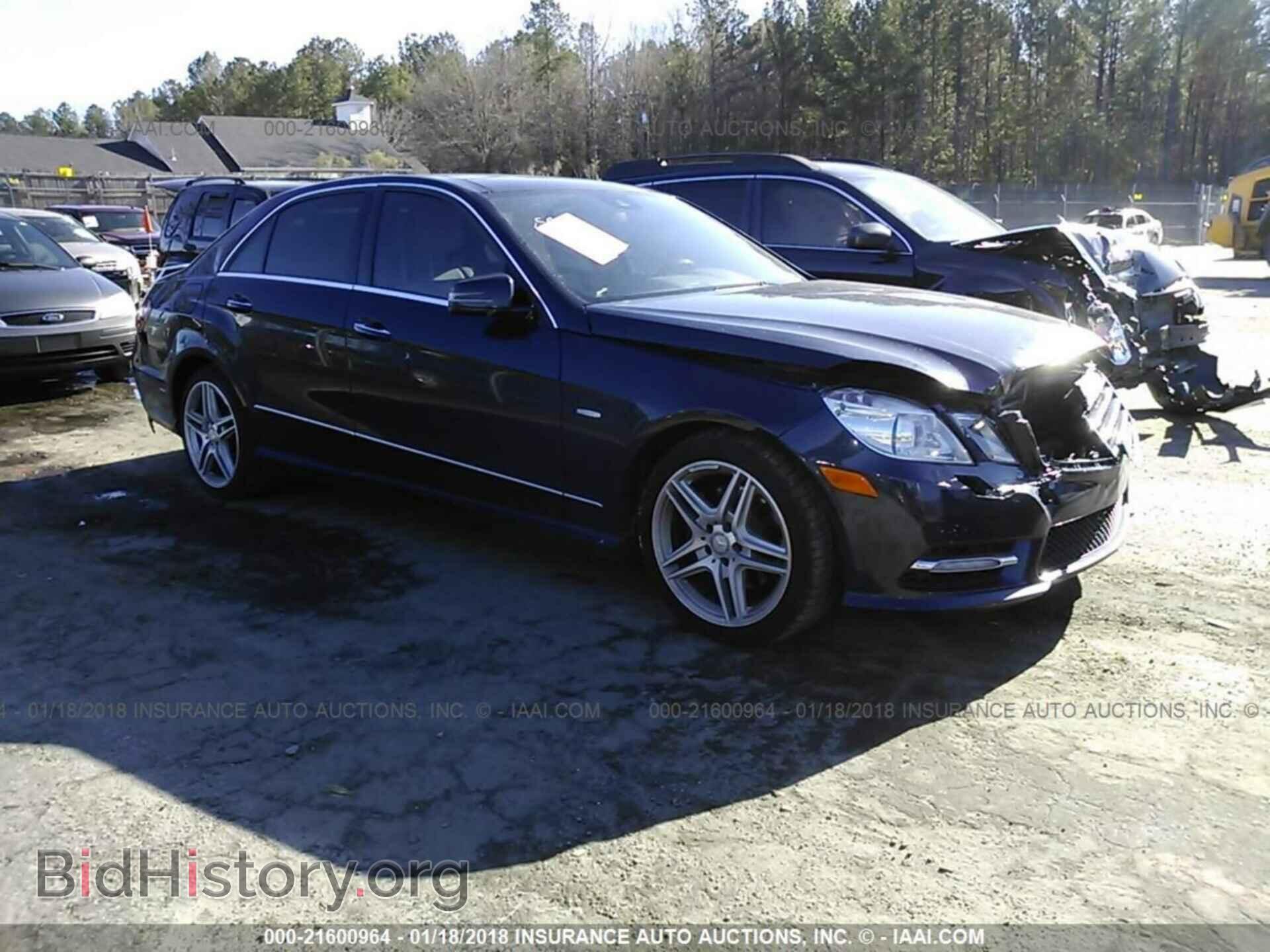 Photo WDDHF5KB1CA595233 - Mercedes-benz E 2012