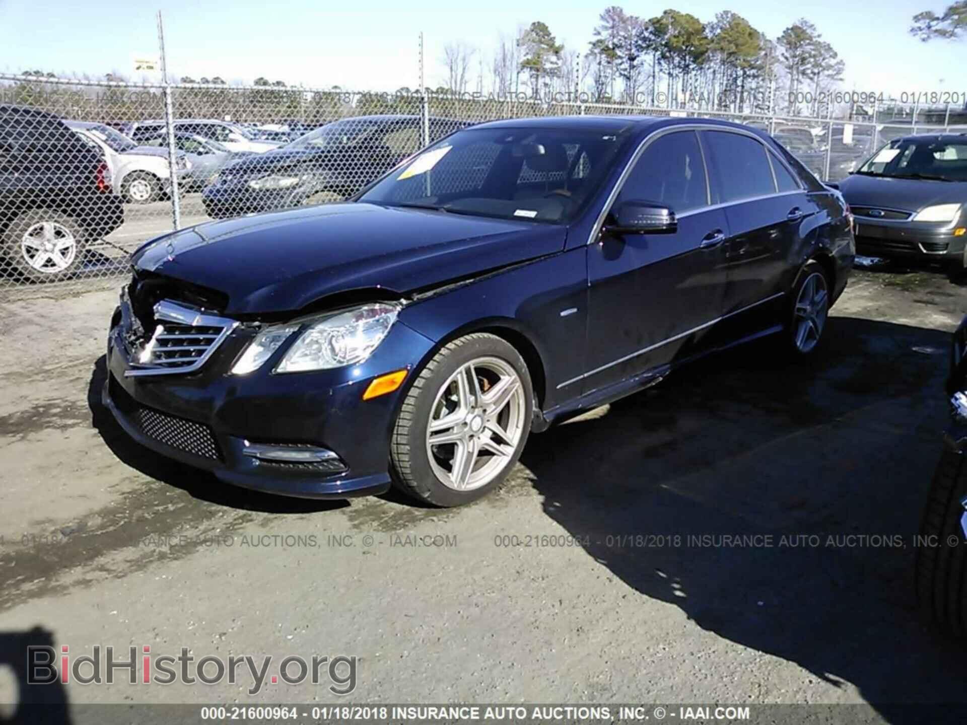 2012 Mercedes-benz E - VIN: WDDHF5KB1CA595233 - Photo 2