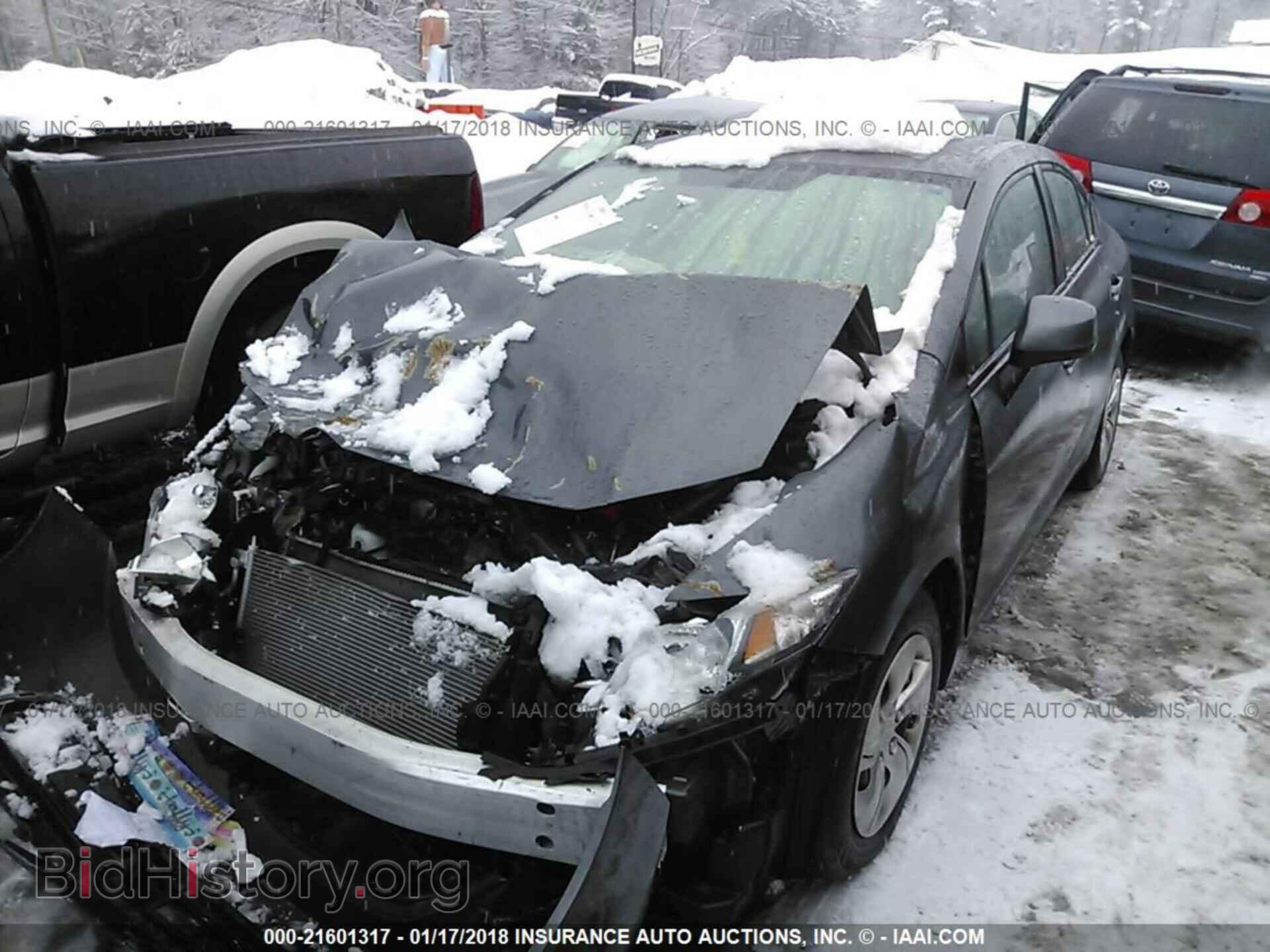 2013 Honda Civic - VIN: 2HGFB2F53DH595187 - Фото 2