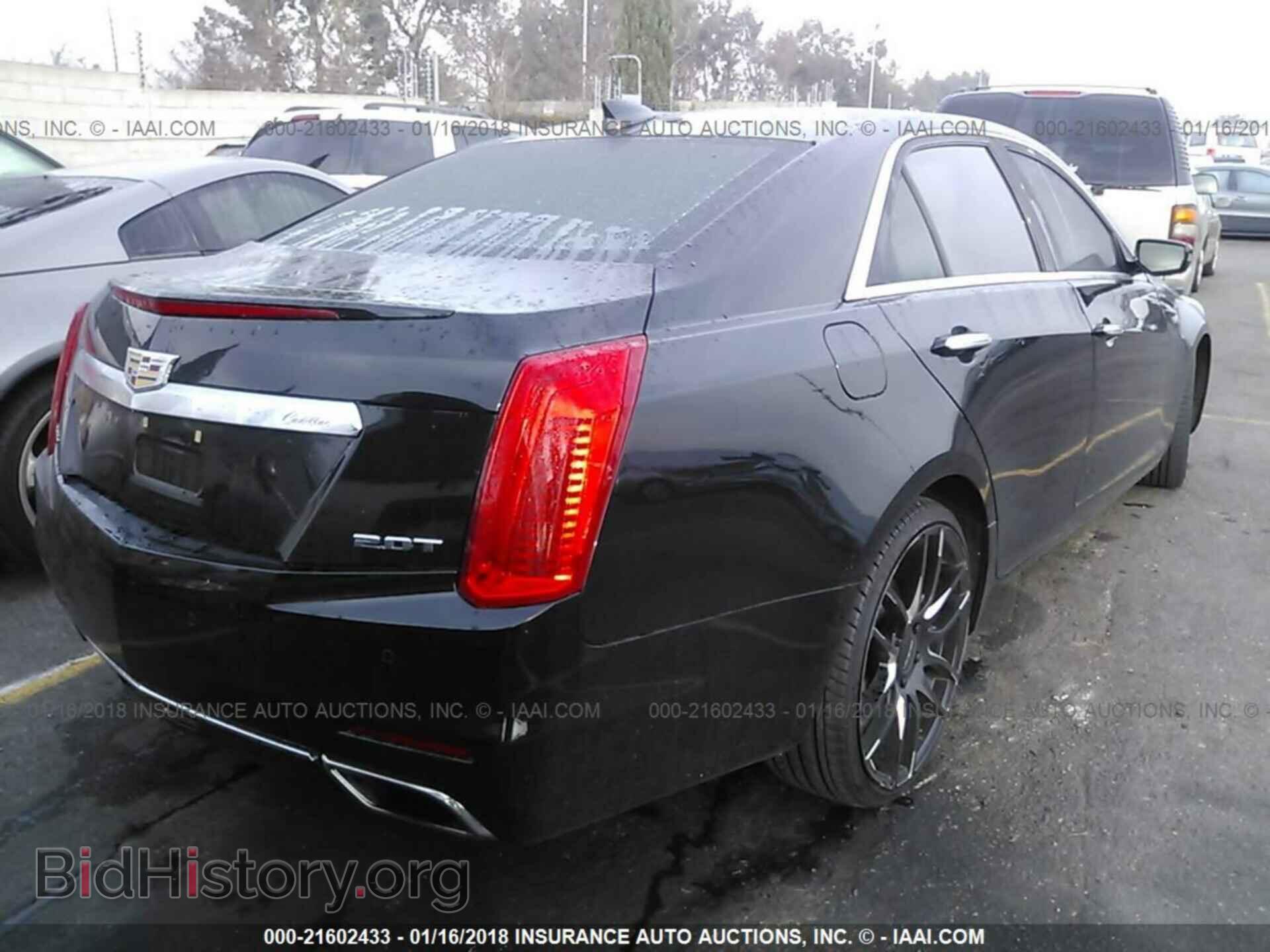2015 Cadillac Cts - VIN: 1G6AP5SX7F0119327 - Фото 4