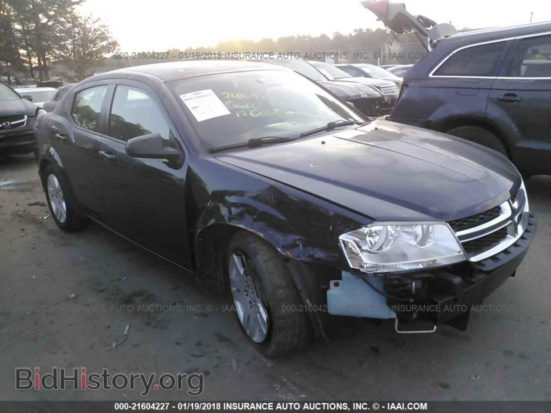 Photo 1C3CDZAB7CN170163 - Dodge Avenger 2012