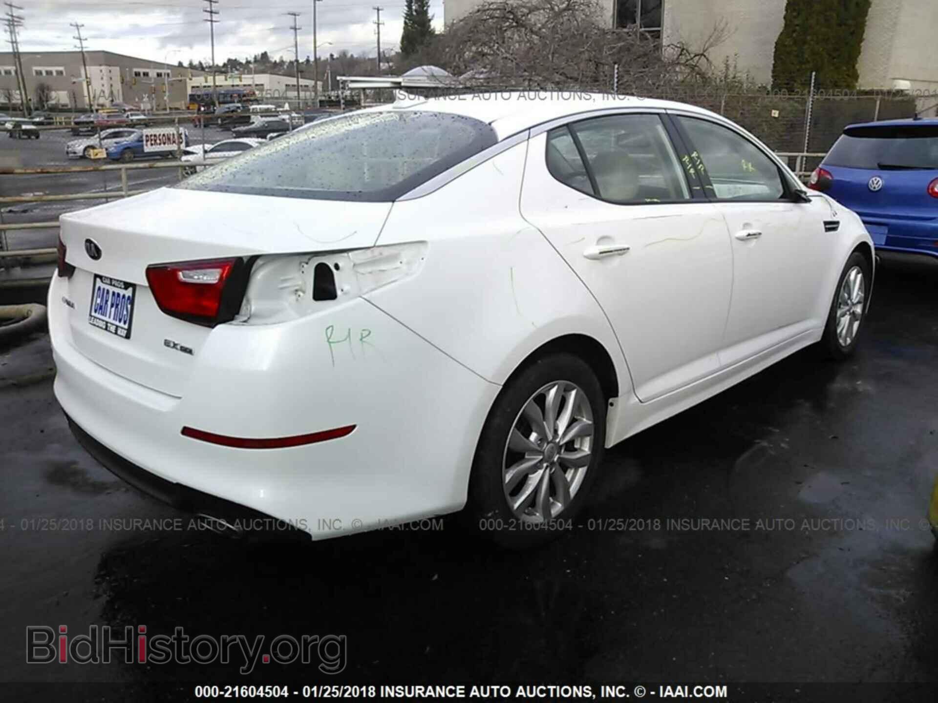 2014 Kia Optima - VIN: 5XXGN4A74EG348134 - Photo 4
