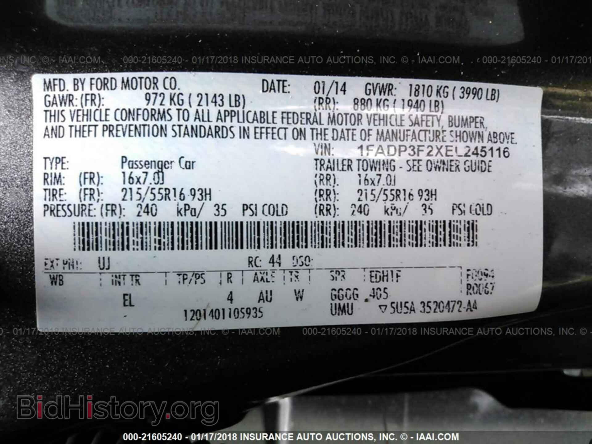 2014 Ford Focus - VIN: 1FADP3F2XEL245116 - Photo 9