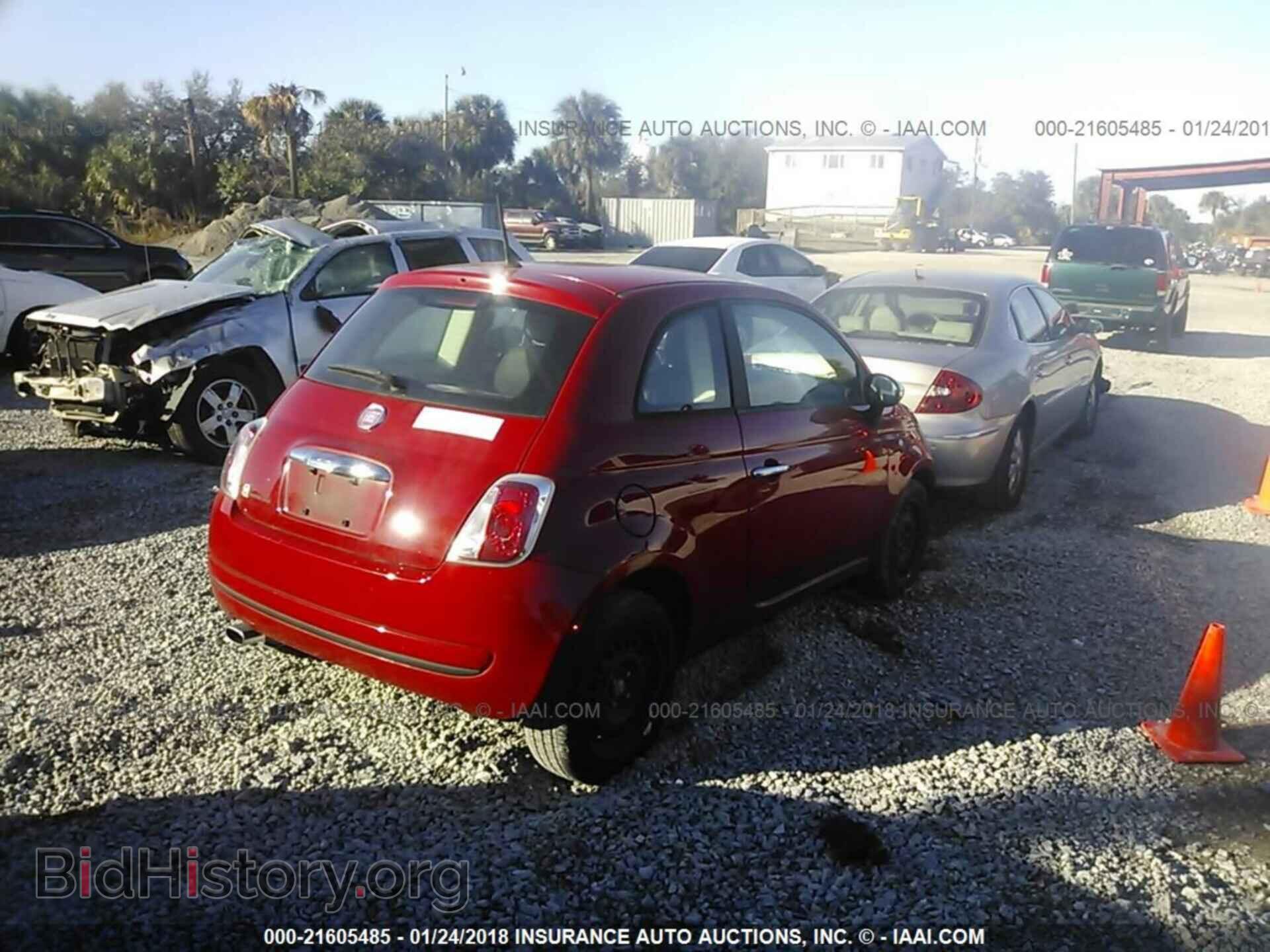 2012 Fiat 500 - VIN: 3C3CFFAR0CT352759 - Фото 4