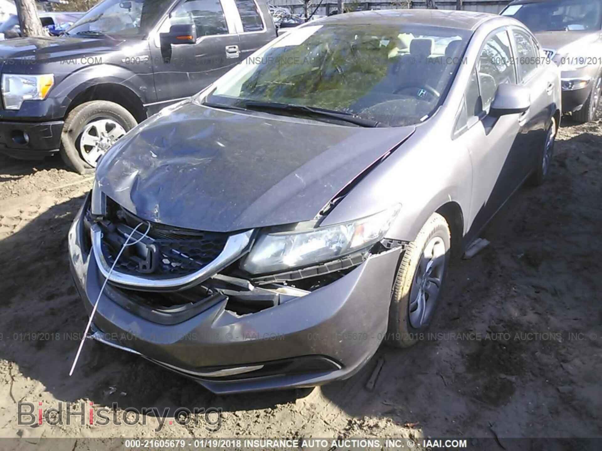 2013 Honda Civic - VIN: 19XFB2F59DE024264 - Фото 2
